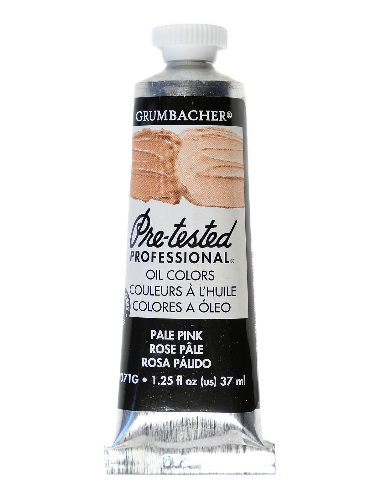Pre-Tested Artists Oil Colors pale pink P071 1.25 oz.