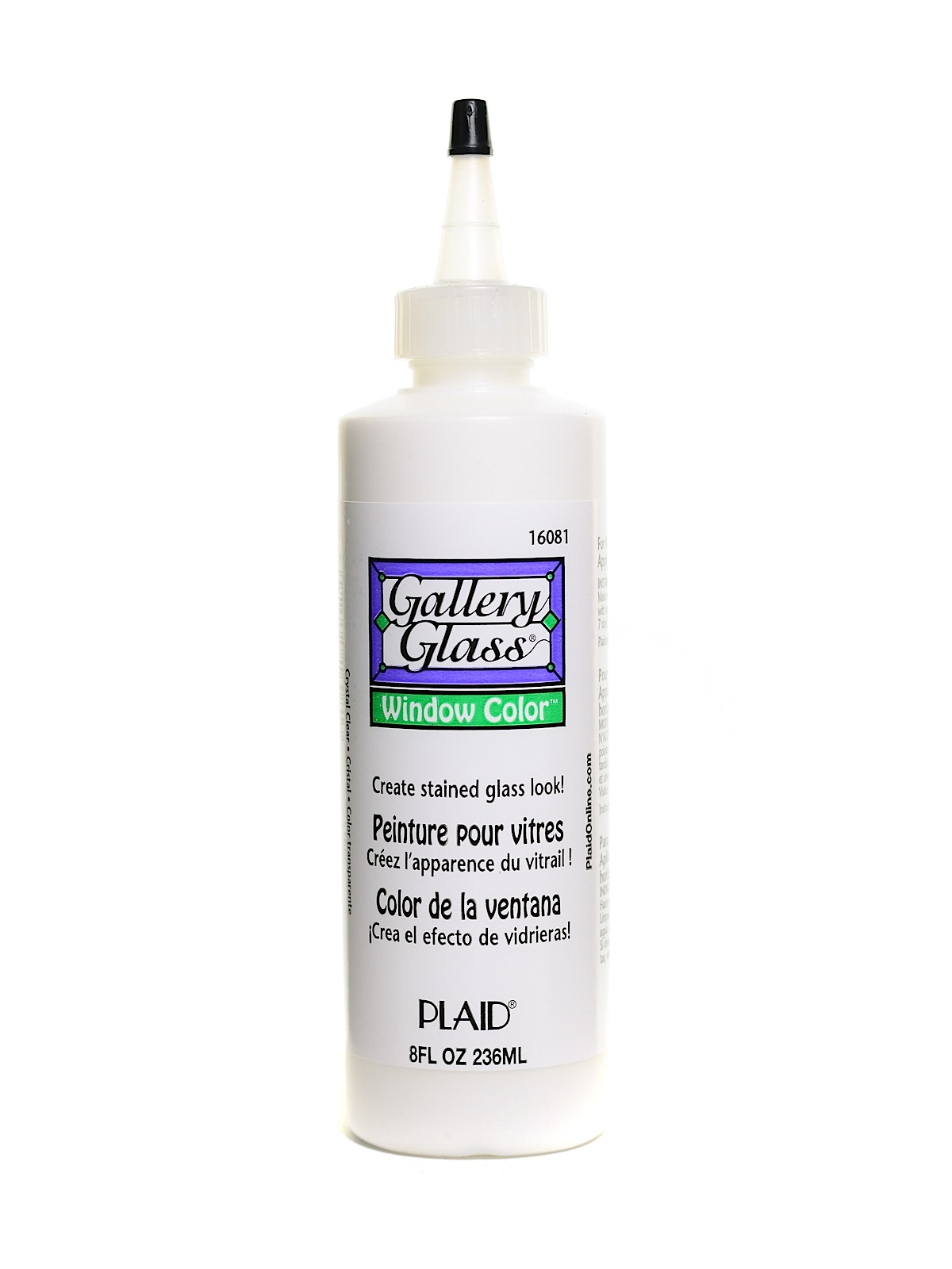 Gallery Glass Window Color crystal clear 8 oz.