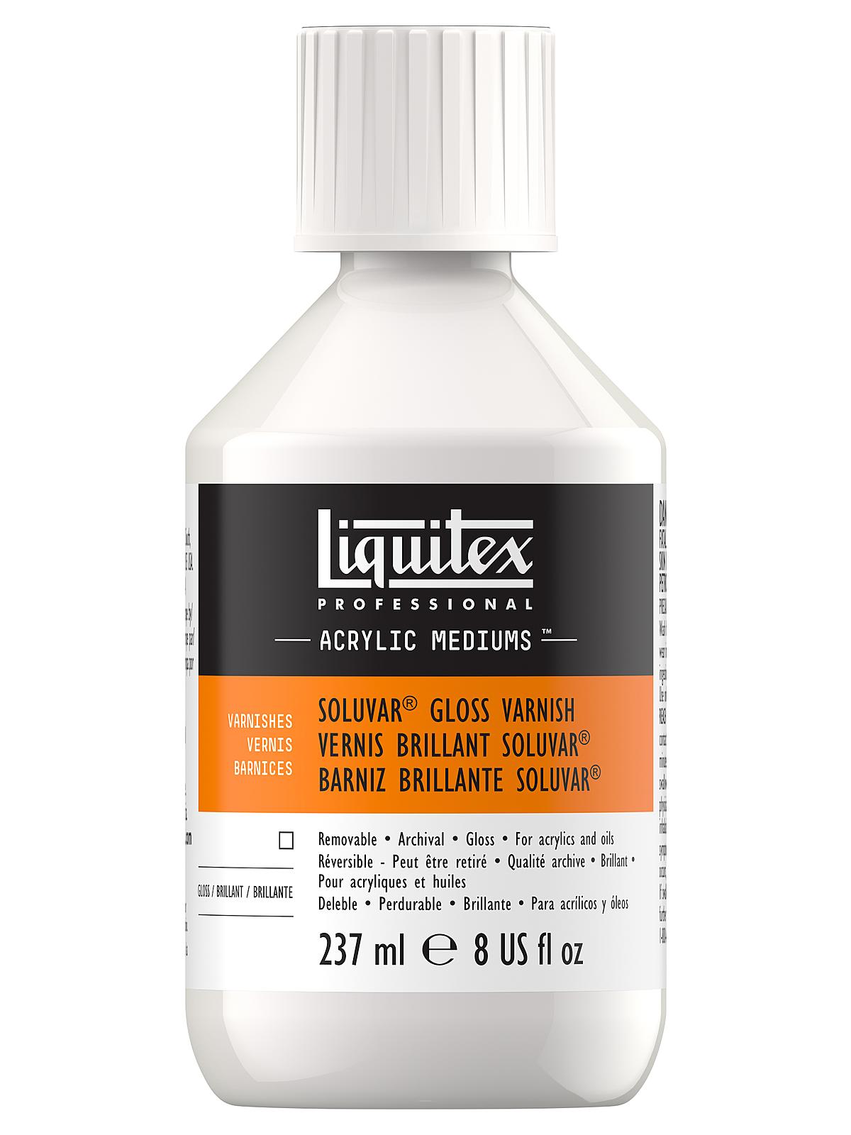 Soluvar Final Picture Varnish gloss 8 oz. bottle