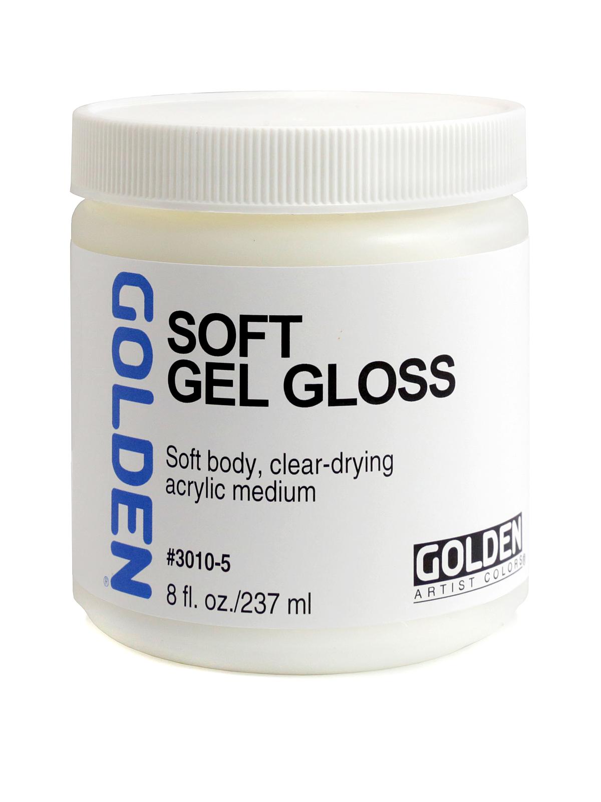 Gel Mediums soft gloss 8 oz.