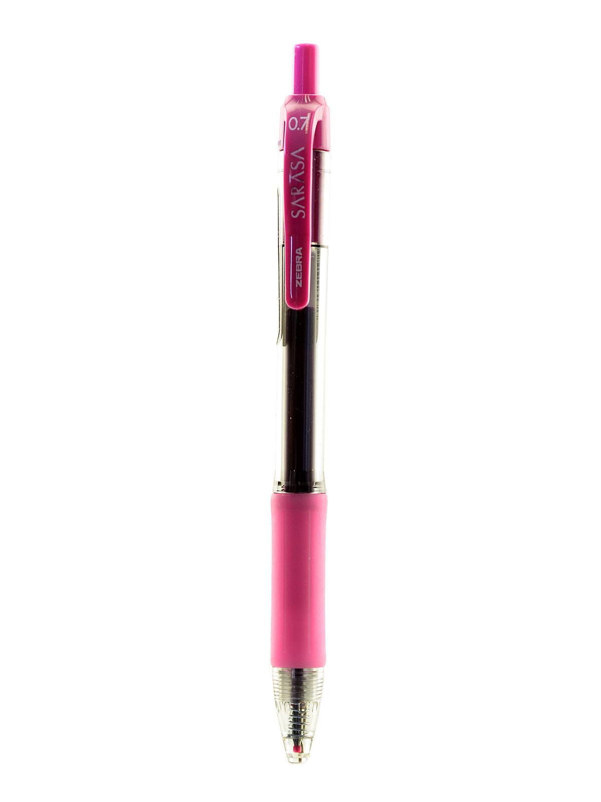 Sarasa Gel Retractable Pen 0.7 Mm Fuchsia