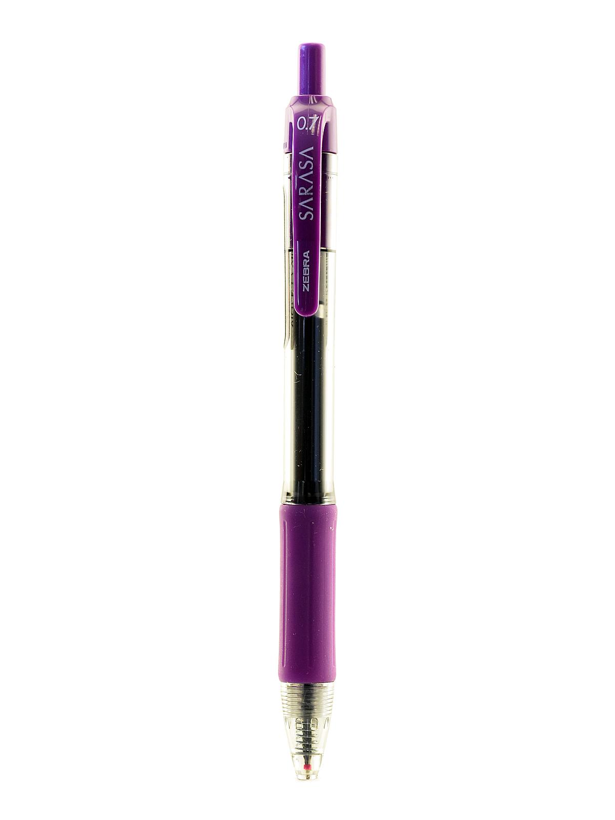 Sarasa Gel Retractable Pen 0.7 Mm Violet