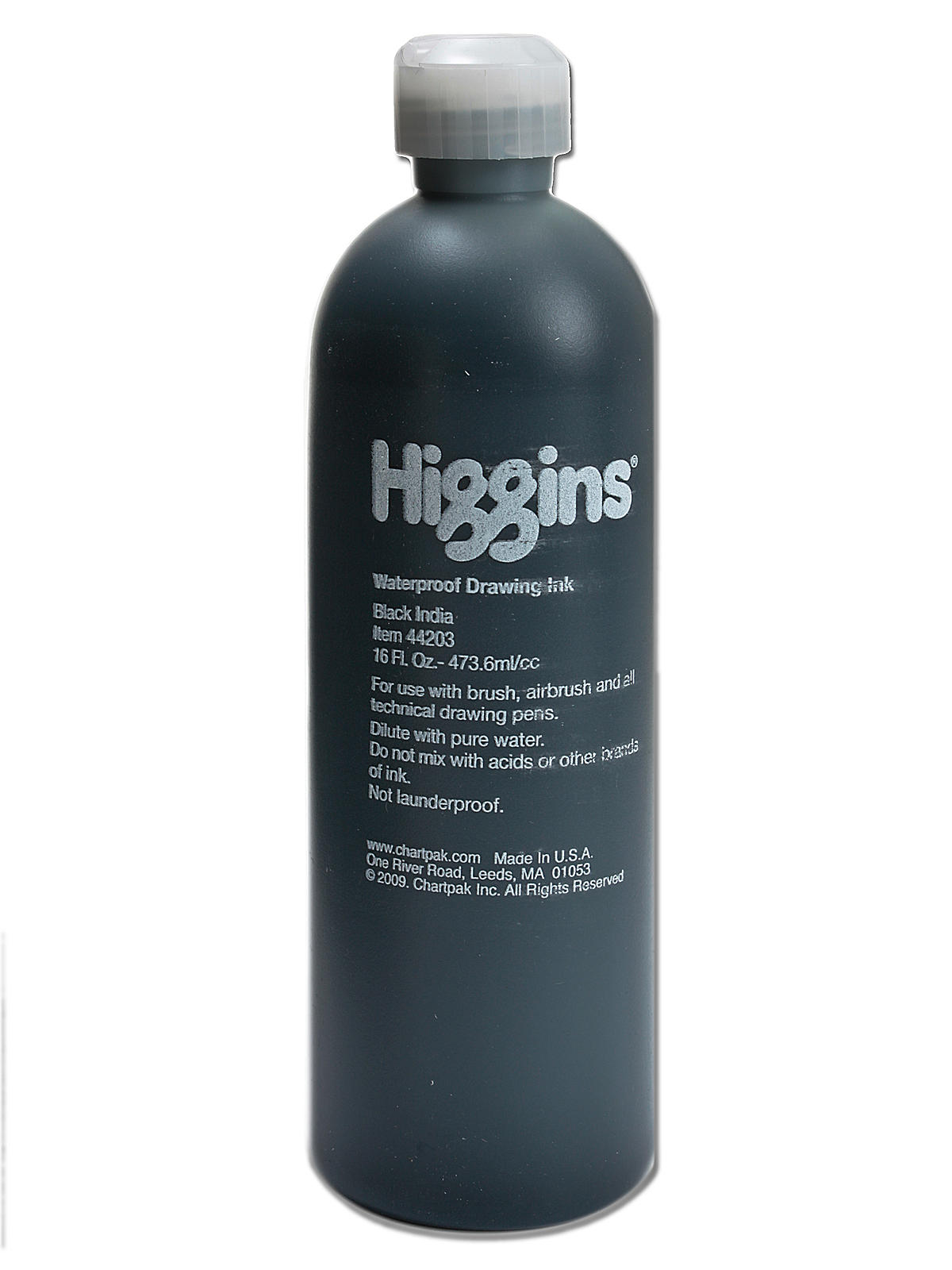 Waterproof Black India Ink 16 oz.