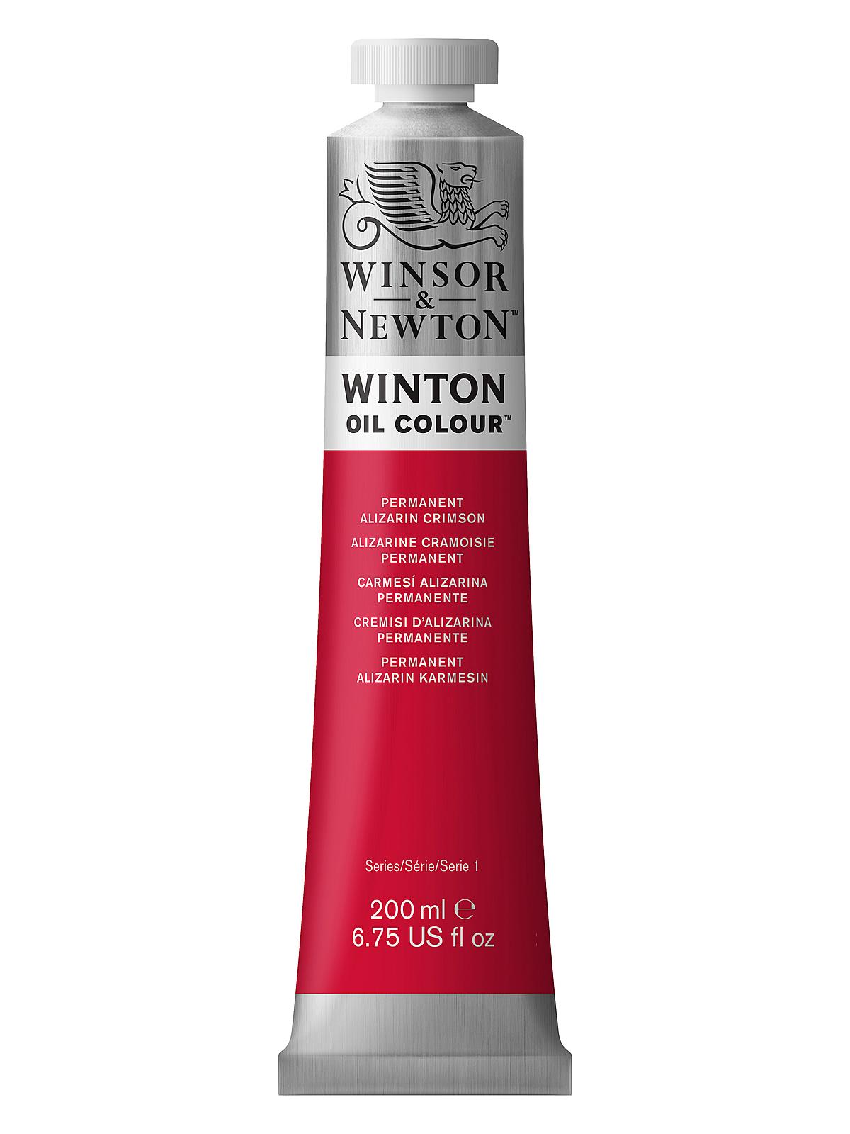 Winton Oil Colours 200 ml permanent alizarin crimson 468