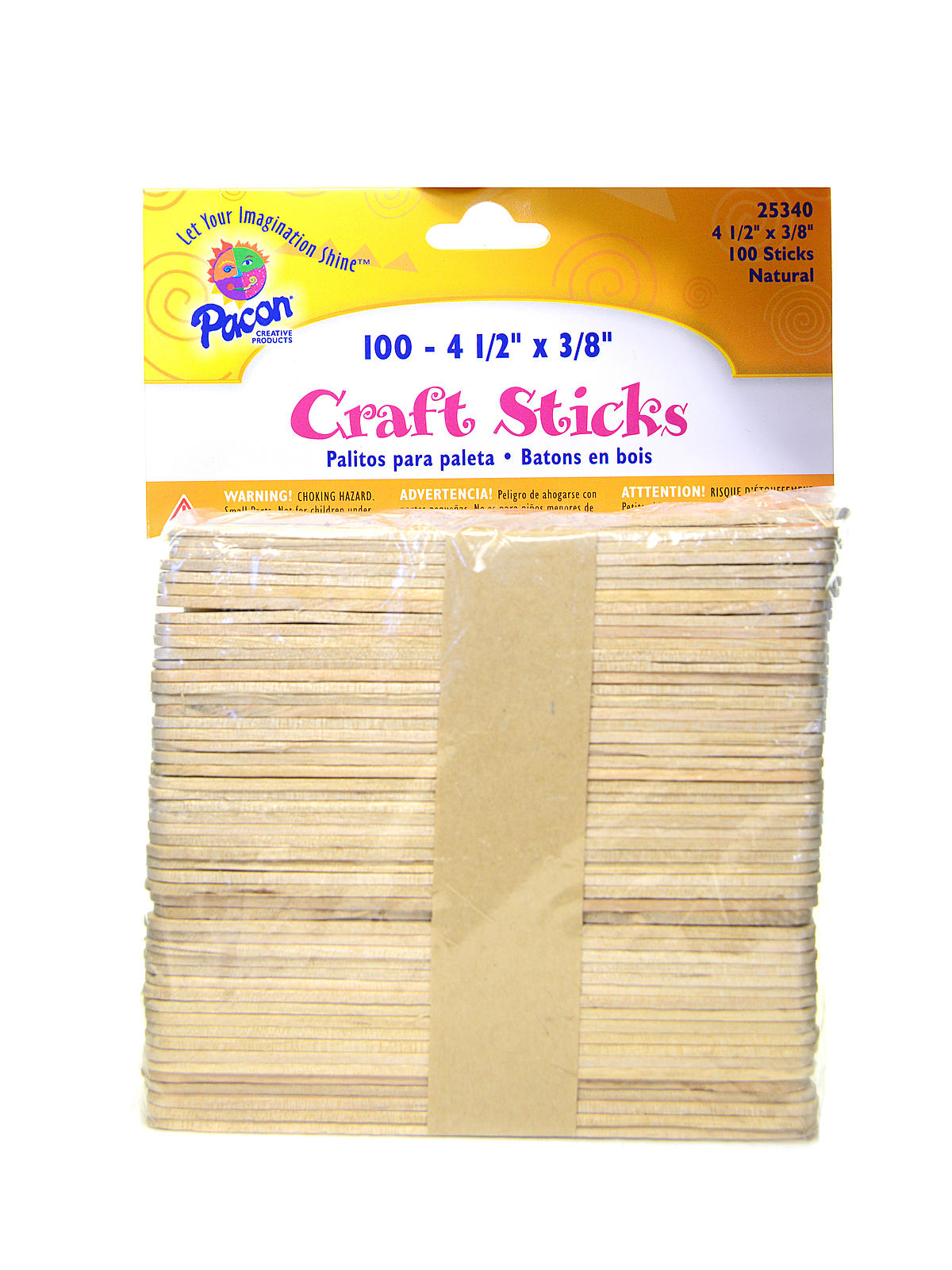 Wooden Craft Sticks 4 1 2 in. x 3 8 in.