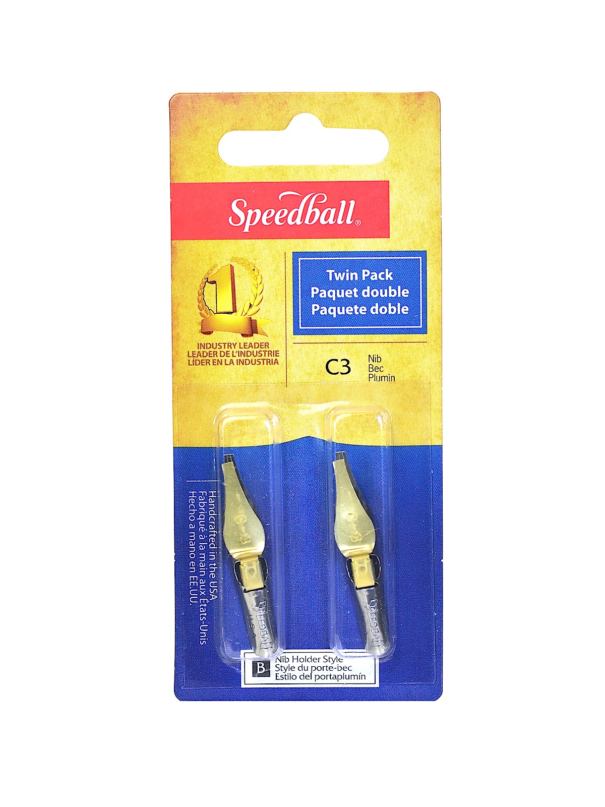 Flat Pen Nibs C-3 pack of 2