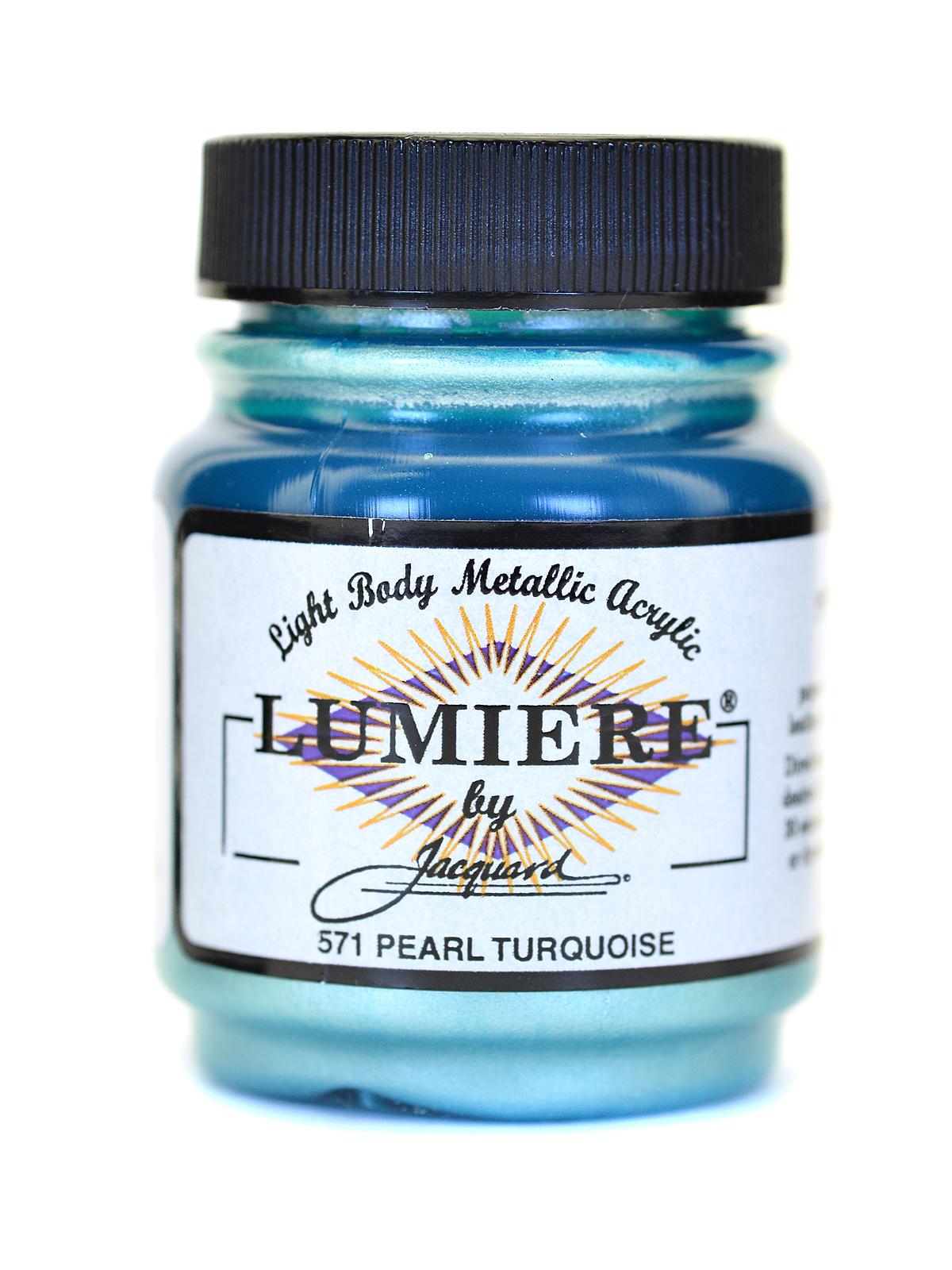 Lumiere Artist Acrylics pearl turquoise