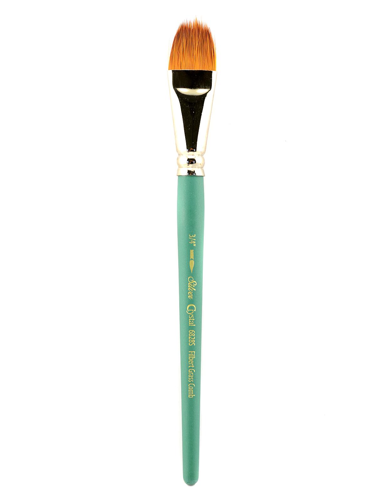 Crystal Series Brushes 3 4 in. filbert grass comb 6828S