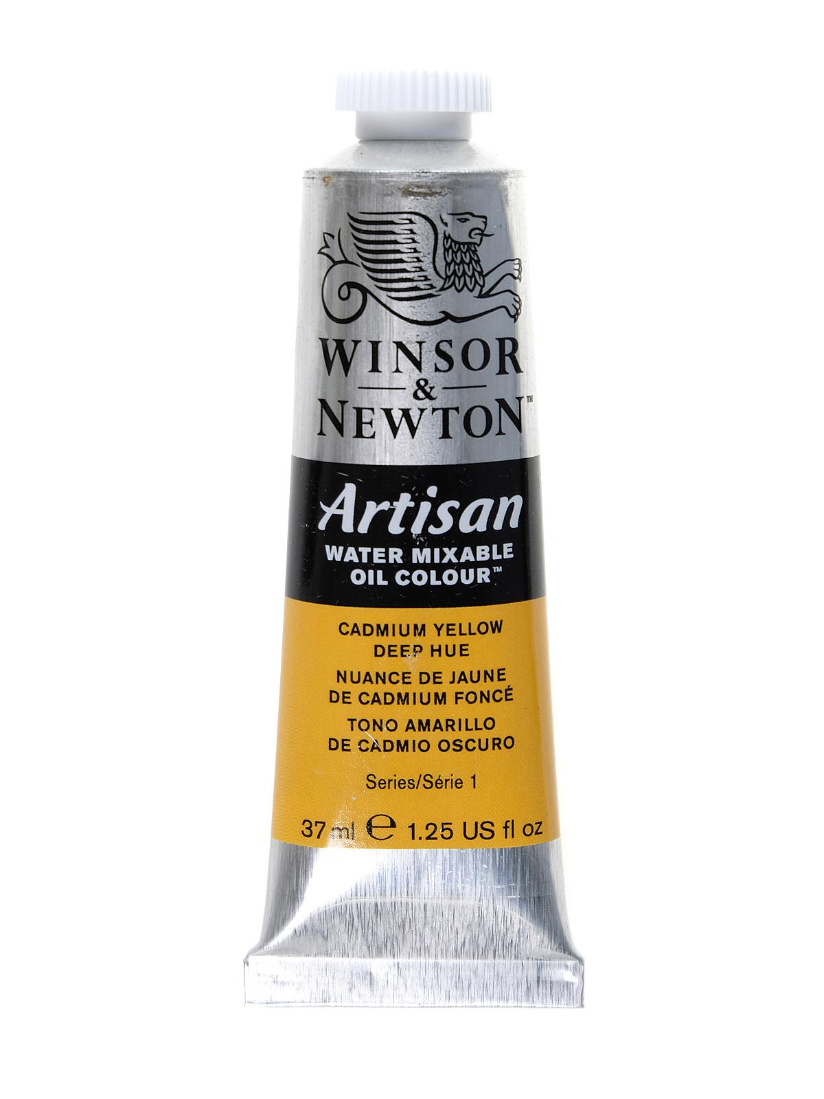 Artisan Water Mixable Oil Colours Cadmium Yellow Deep Hue 37 Ml 115