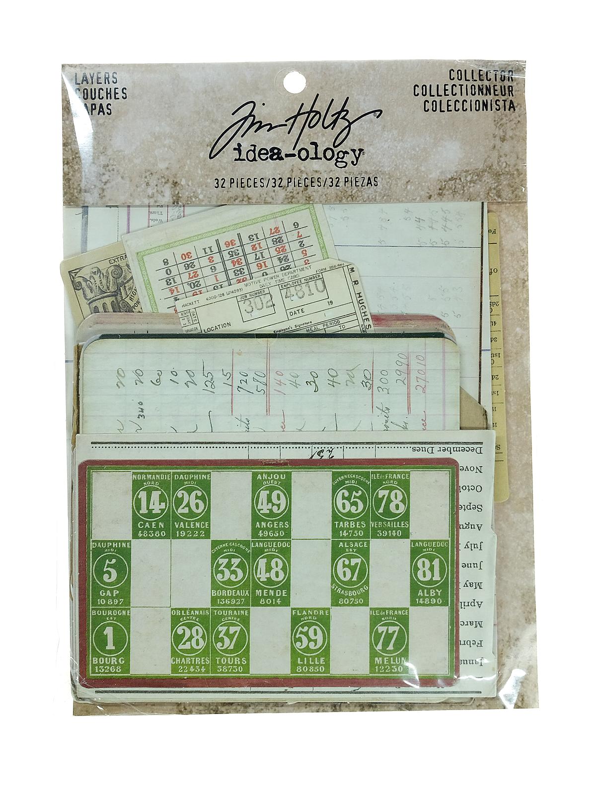 Idea-ology Paperie layers, collector pack of 32