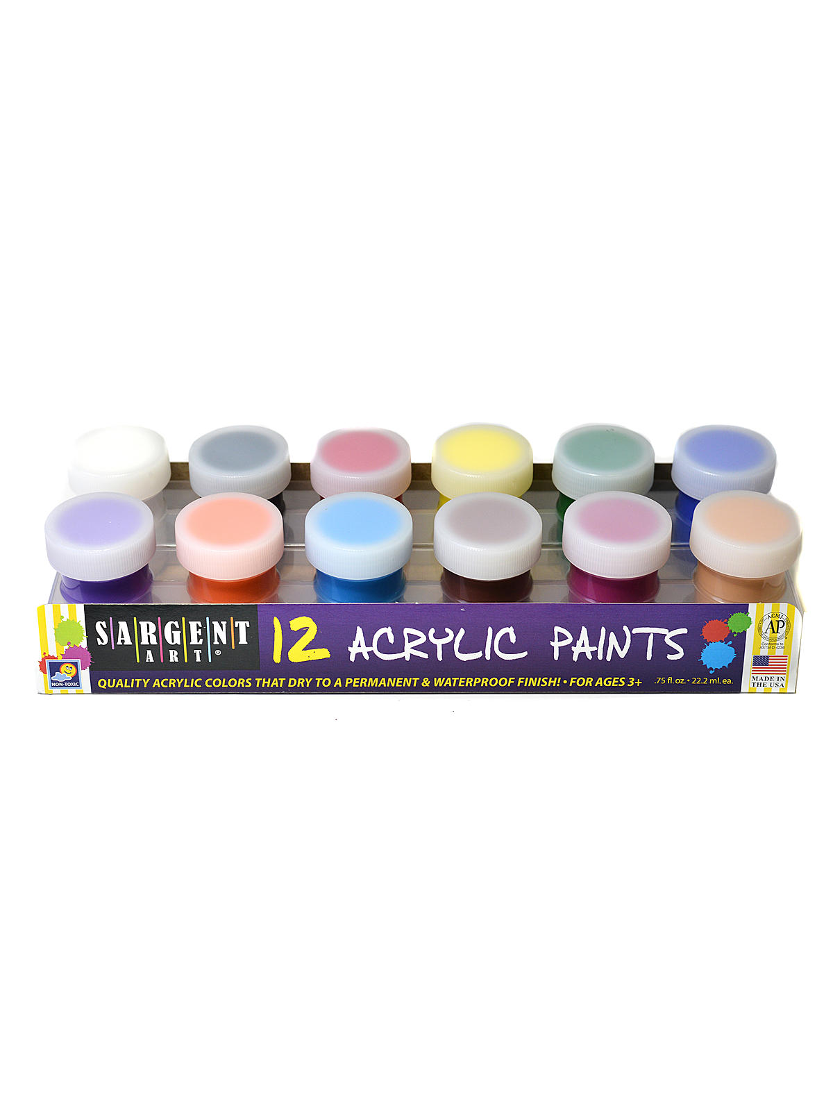Acrylic Paint Sets Basic Set Of 12