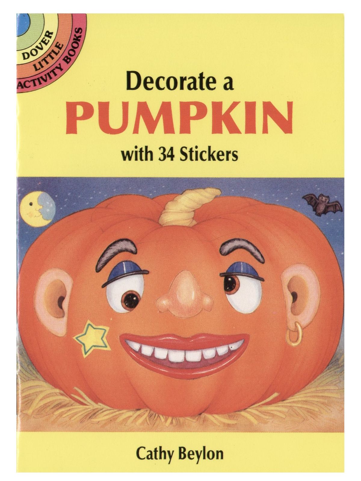 Decorate A Pumpkin With 34 Stickers Decorate A Pumpkin With 34 Stickers