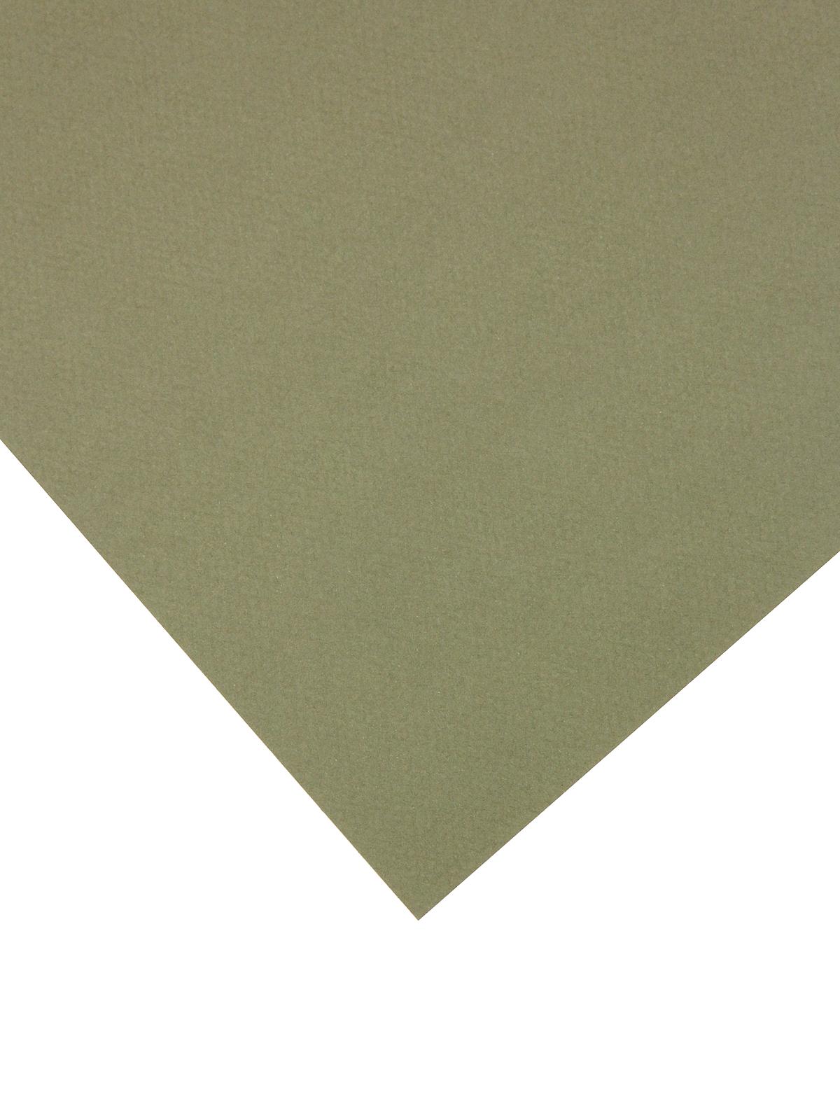 Mi-Teintes Tinted Paper olive green 19 in. x 25 in.