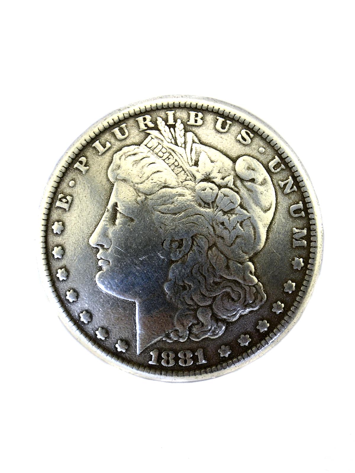 Conchos 1 1 2 in. Morgan dollar heads