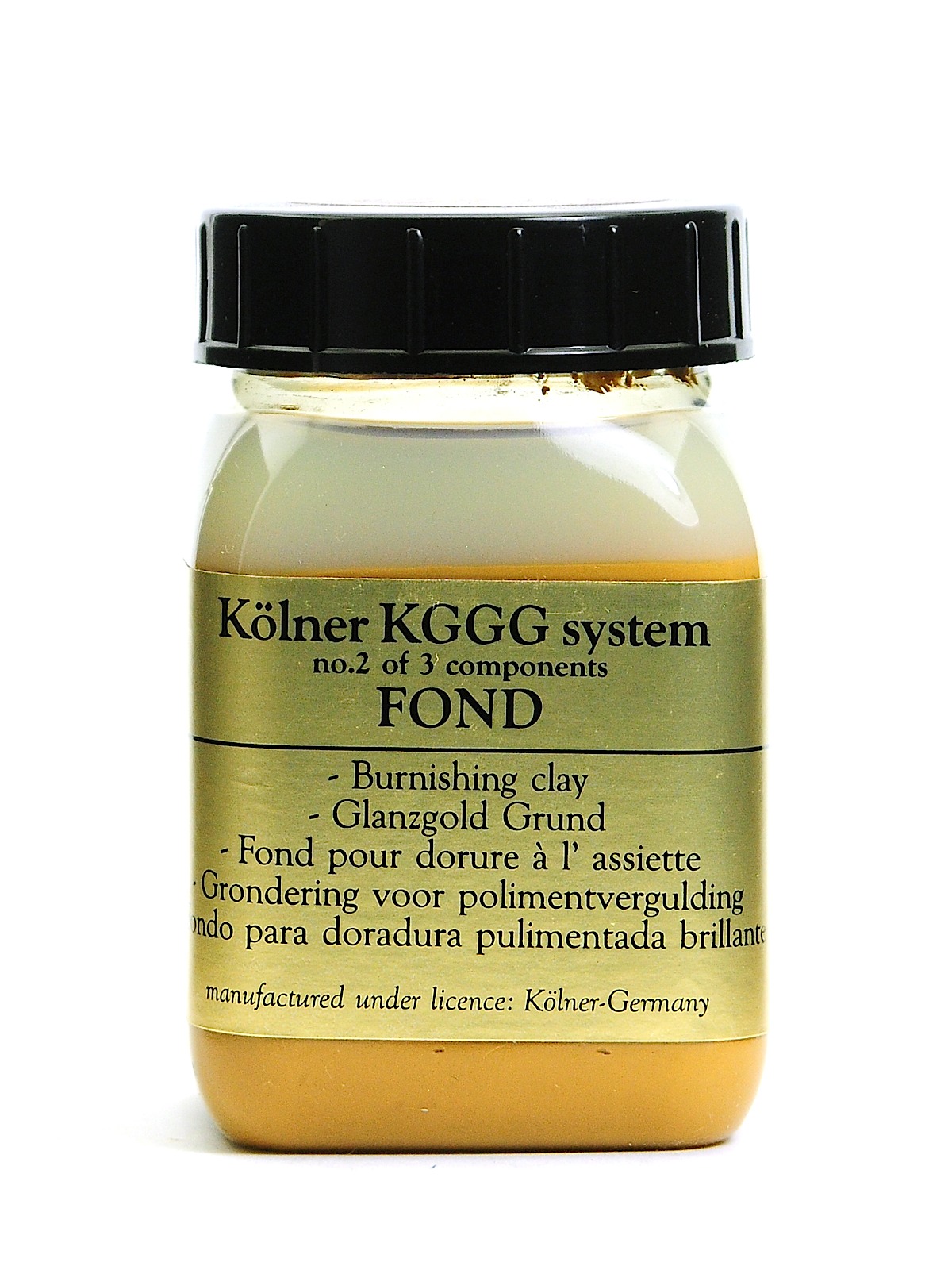 Kolner Burnishing Clay For Gilding ochre