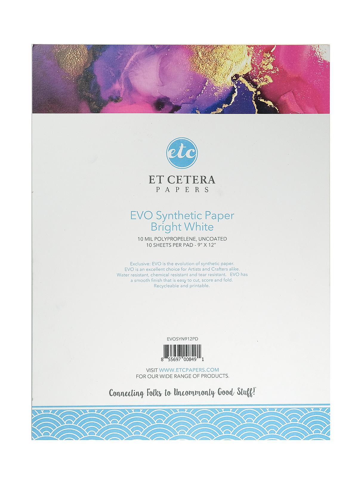 EVO Synthetic 9 in. x 12 in. pack of 10