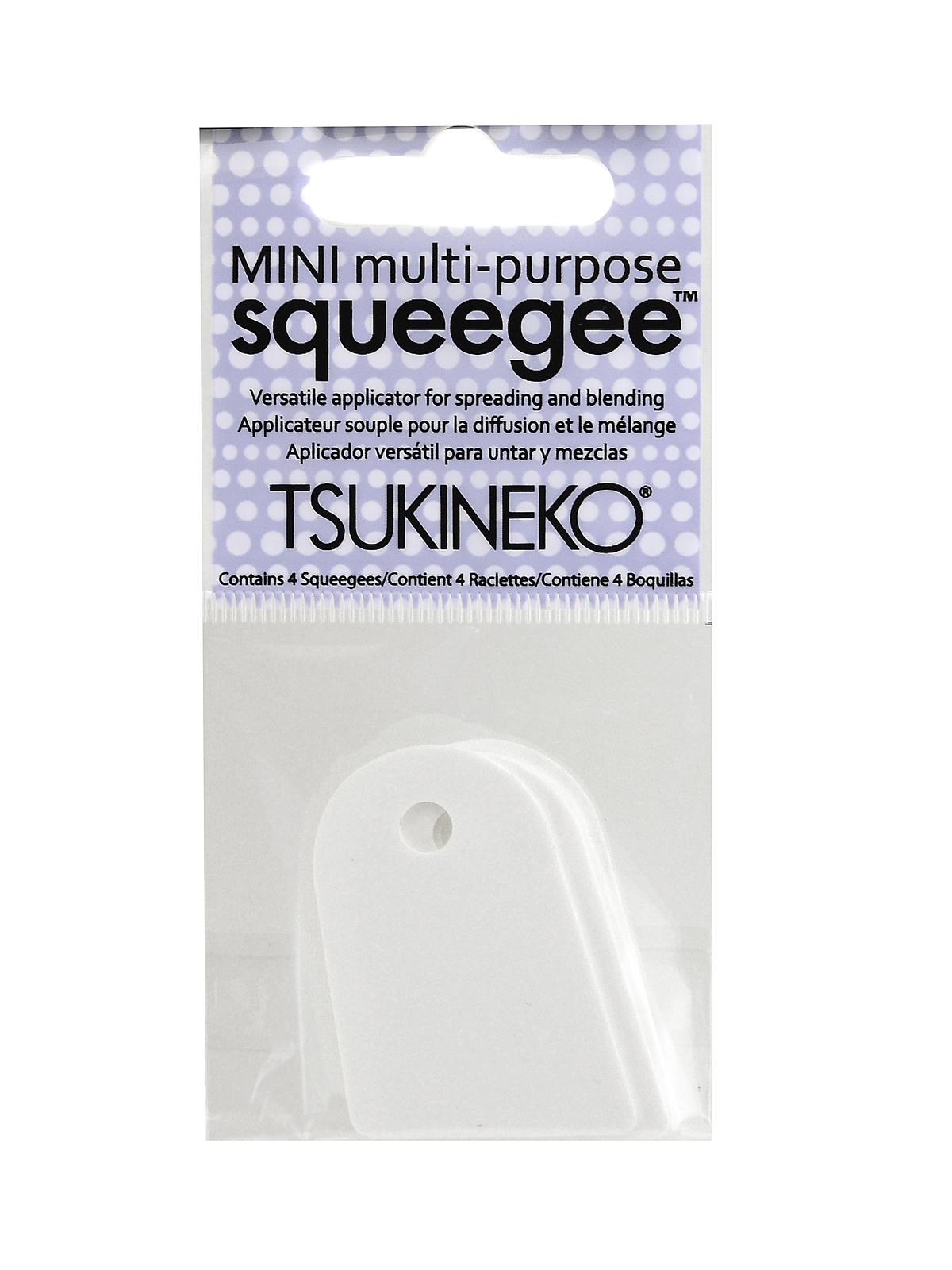 Ink Applicators mini squeegee pack of 4