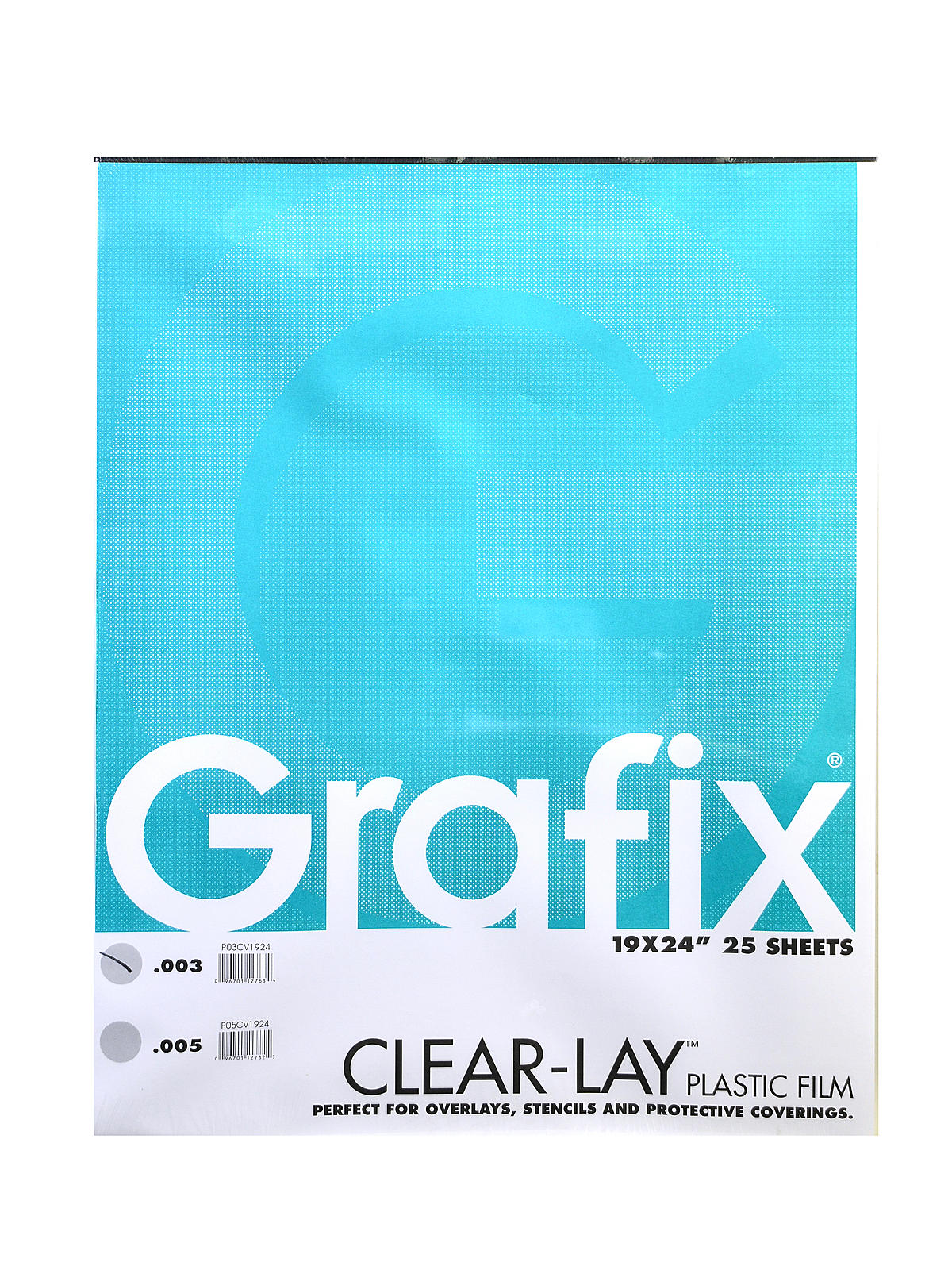 Clear-lay Acetate Alternative 0.003 In. 19 In. X 24 In. Pad Of 25