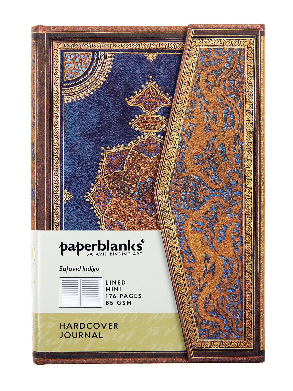 Safavid Indigo Mini 3 3 4 in. x 5 1 2 in. 176 pages, lined