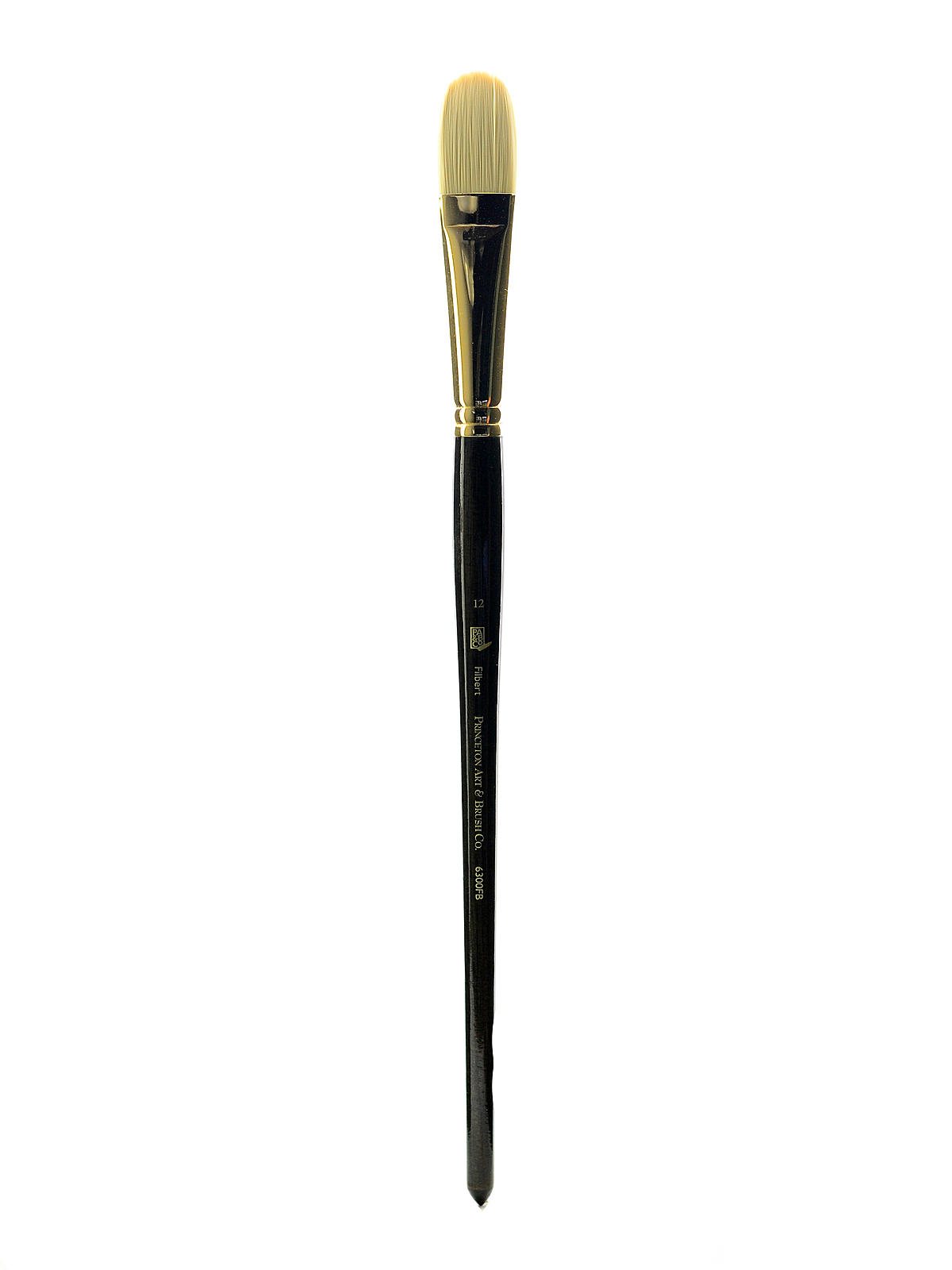 Series 6300 Dakota Synthetic Bristle Long Handle Brushes 12 filbert