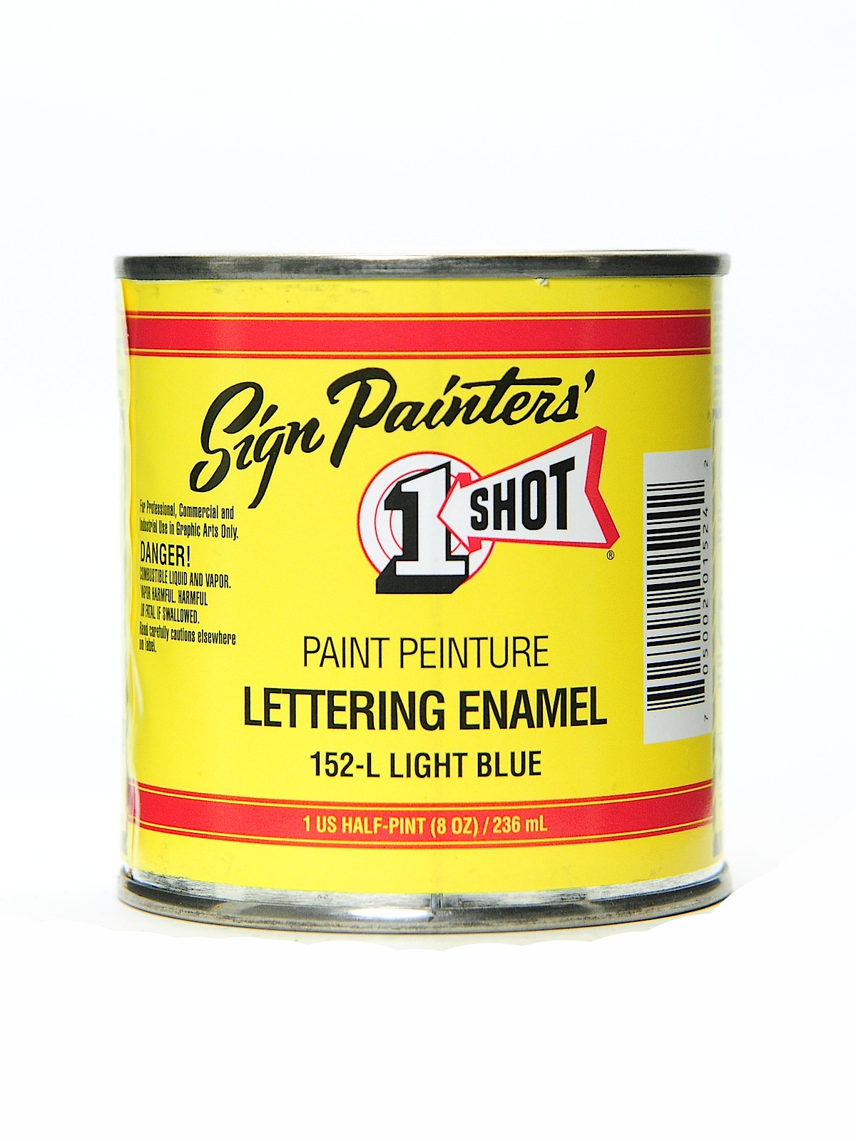 Lettering Enamel Light Blue Half Pint 152l