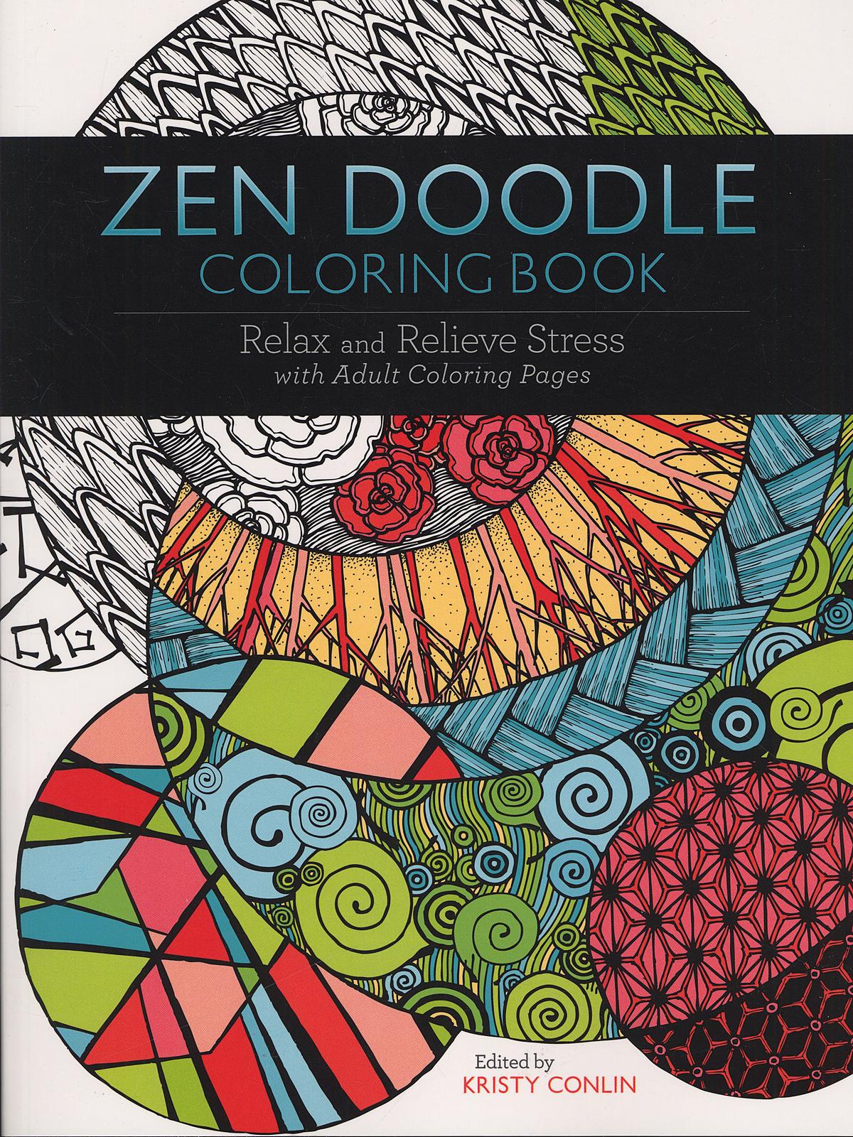 Zen Doodle Coloring Book each