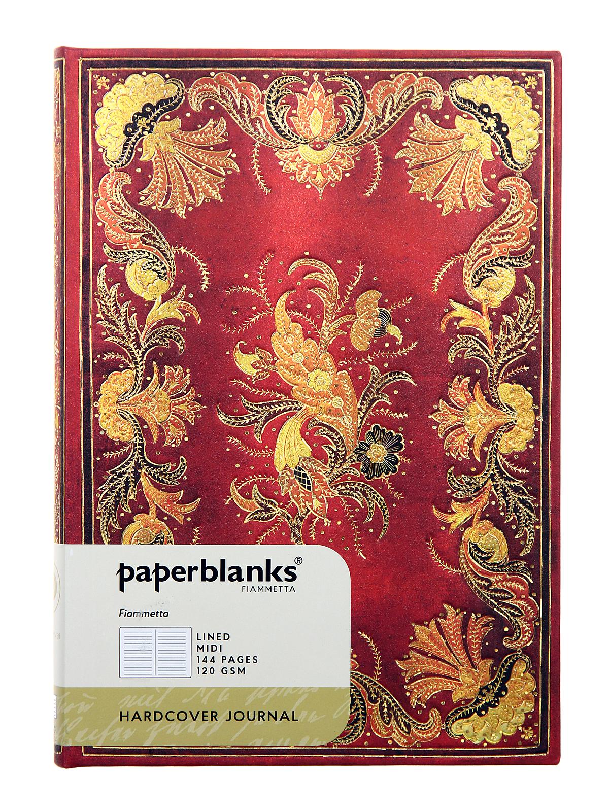 Fiammetta Midi 5 in. x 7 in. 144 pages, lined