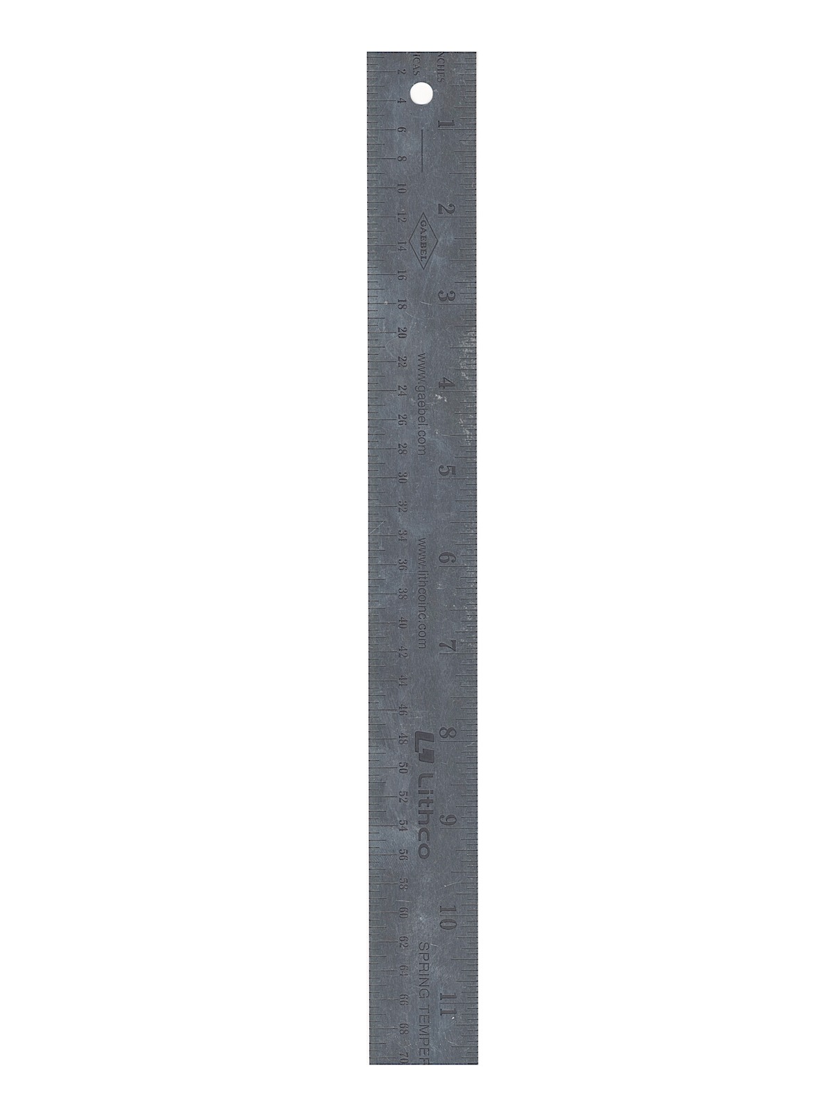 605 Series Stainless Steel Rulers 18 in.