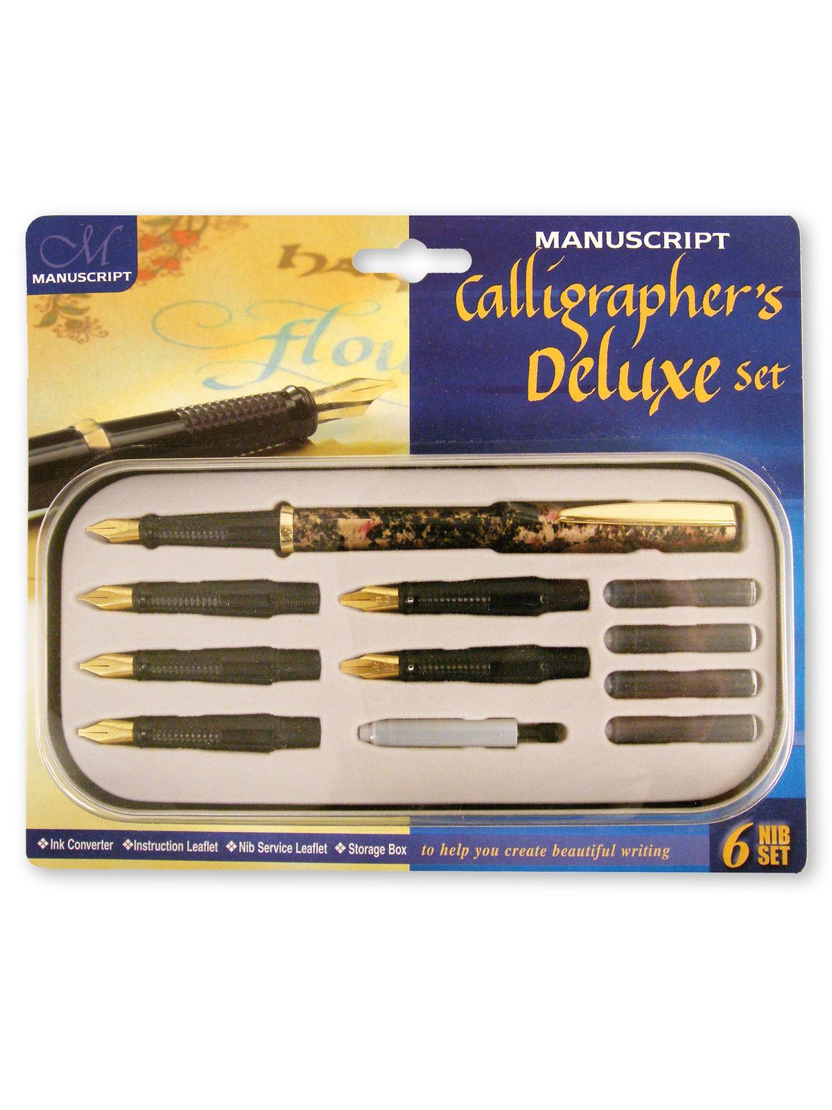 Calligrapher's Deluxe Set 6 Nib Deluxe Set