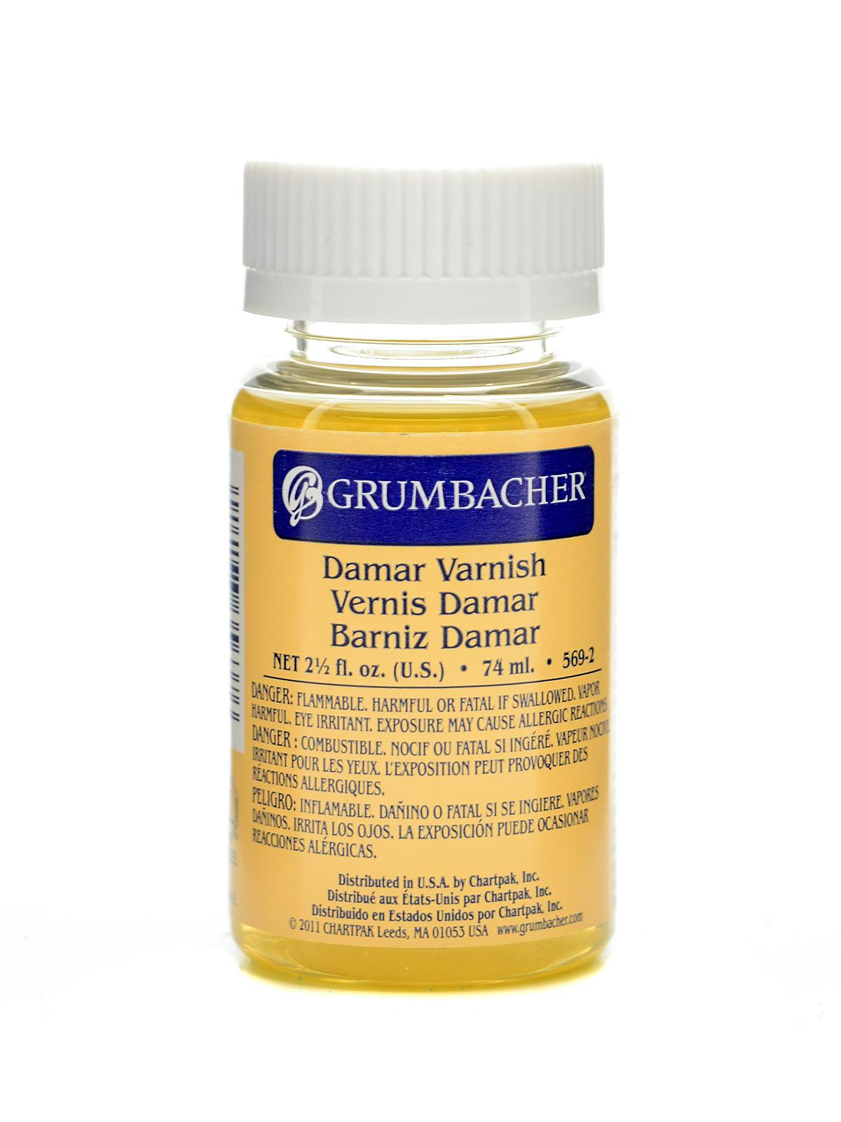 Damar Varnish 2 1 2 oz.