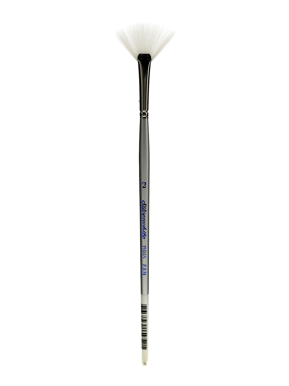 Silverwhite Series Synthetic Brushes Short Handle 2 fan