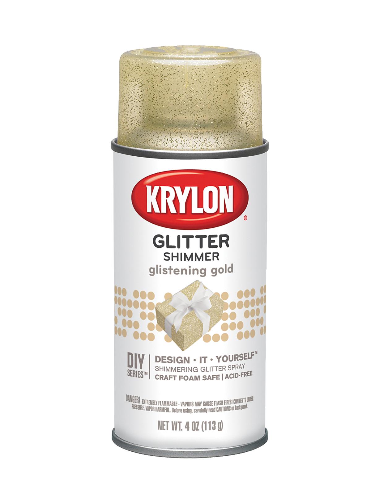 Glitter Spray glistening gold