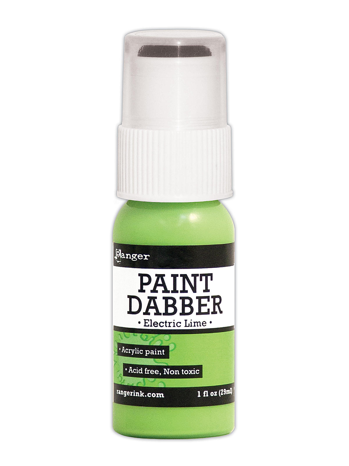 Acrylic Paint Dabbers Bottle 1 Oz. Electric Lime