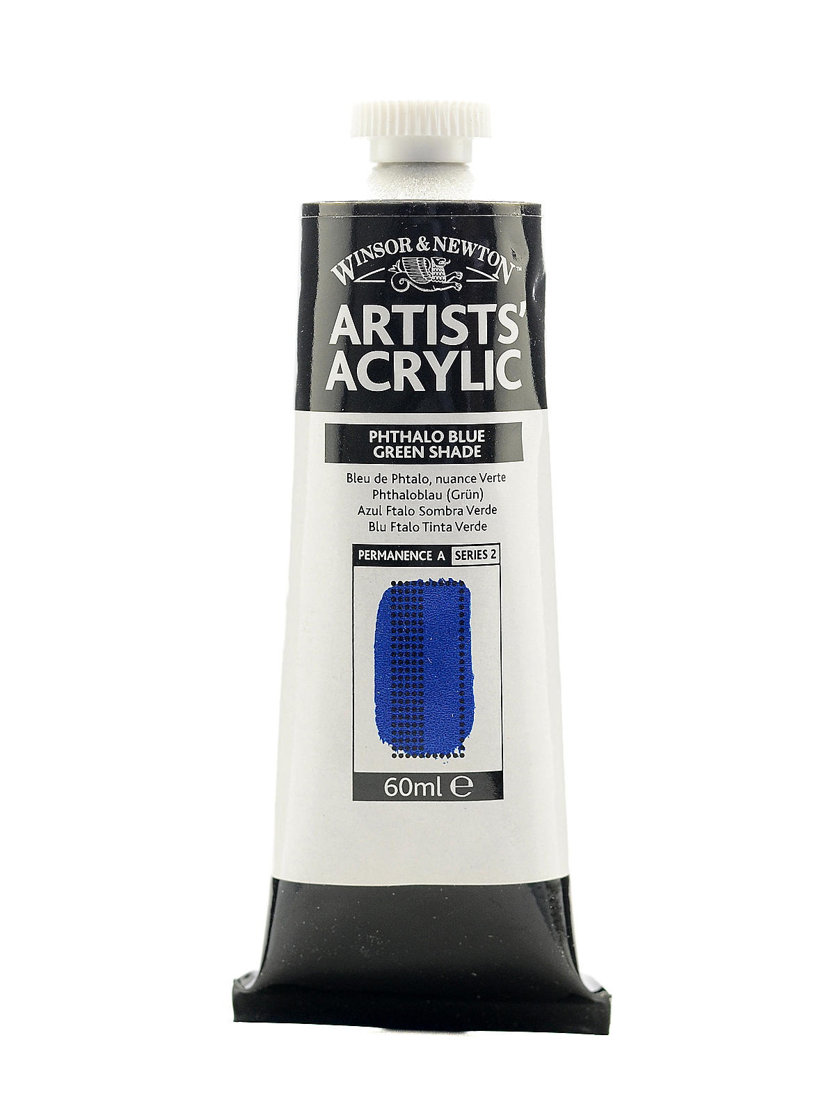 Professional Acrylic Colours phthalo blue green shade 60 ml 515
