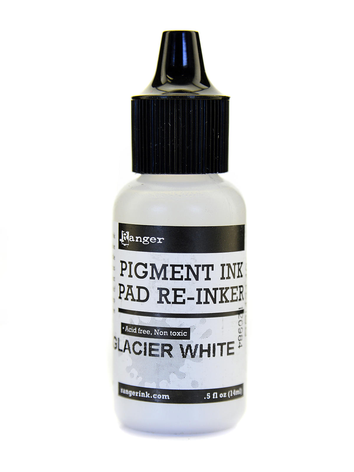 Pigment Ink 0.5 oz. reinker bottle glacier white