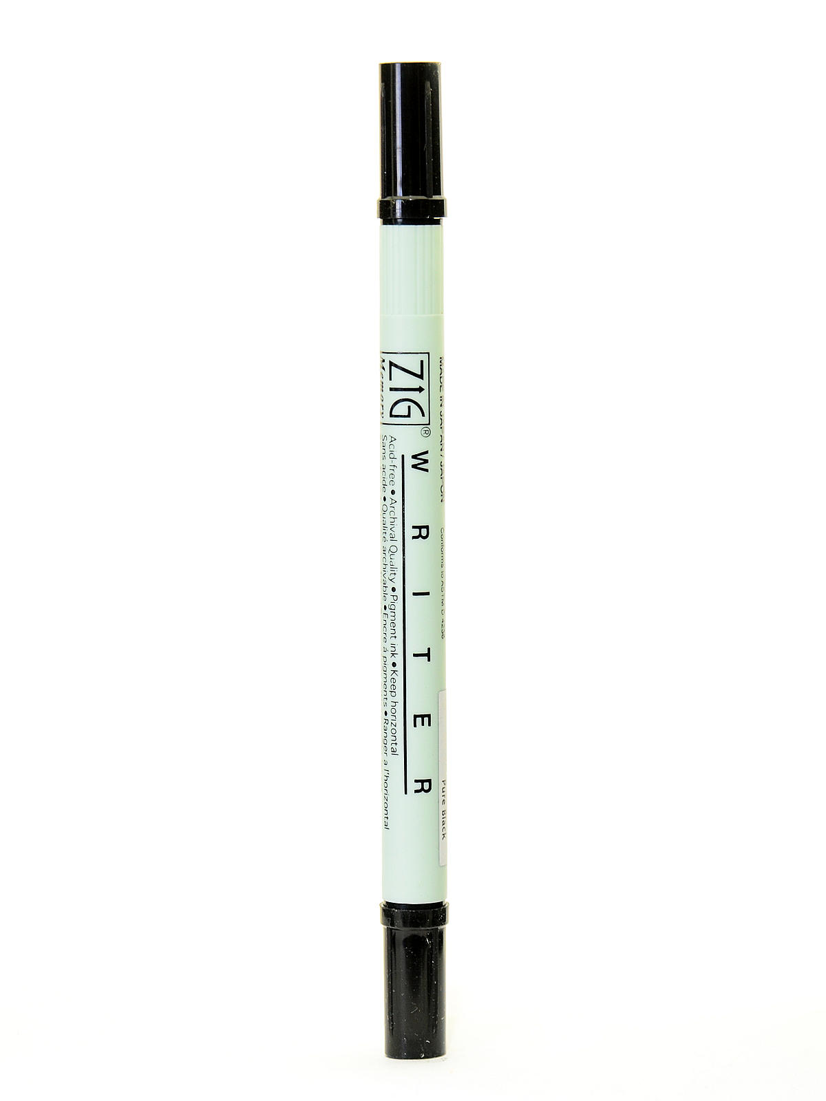Memory System Writer Dual-Tip Markers pure black
