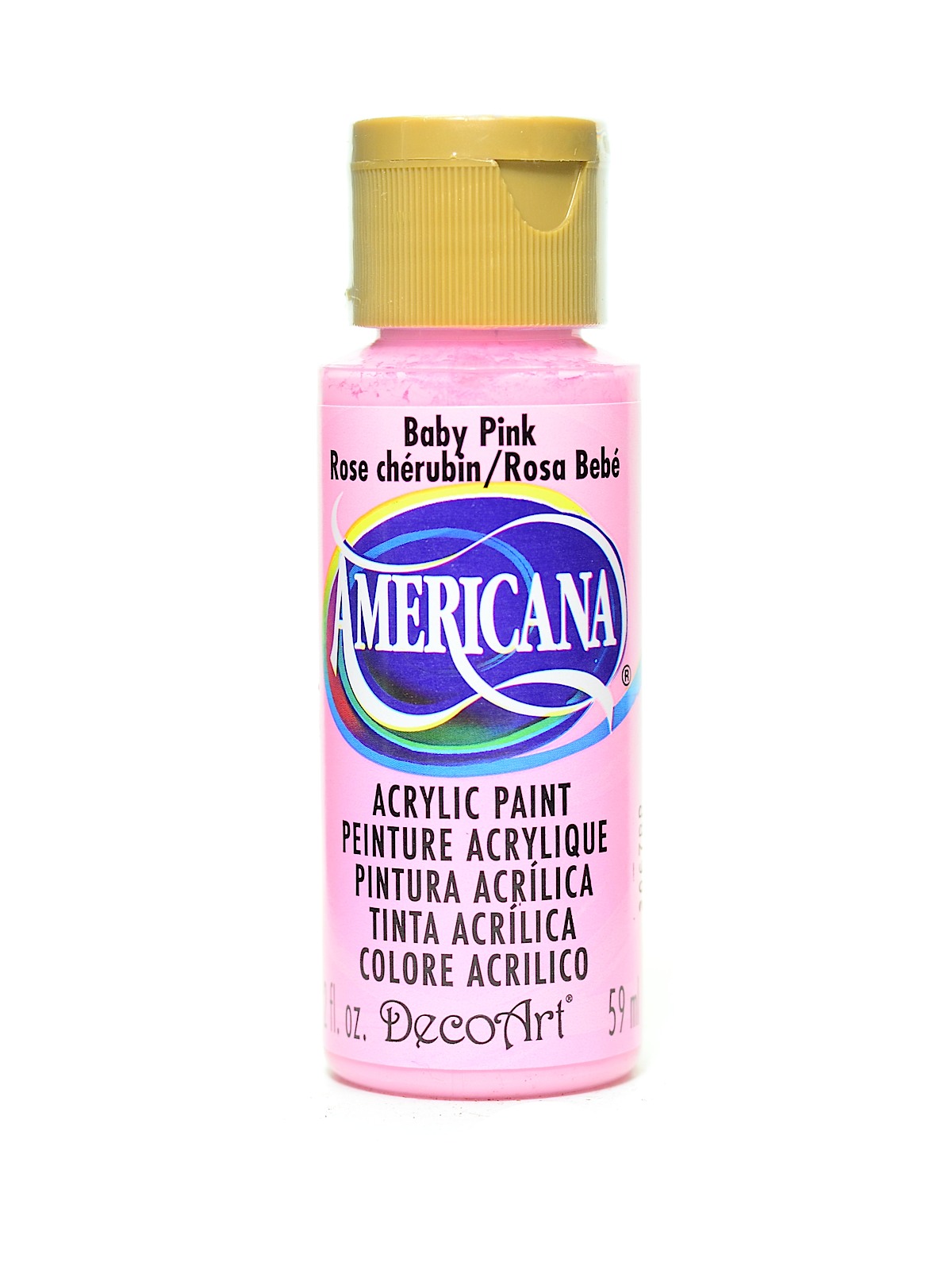 Americana Acrylic Paints baby pink 2 oz.