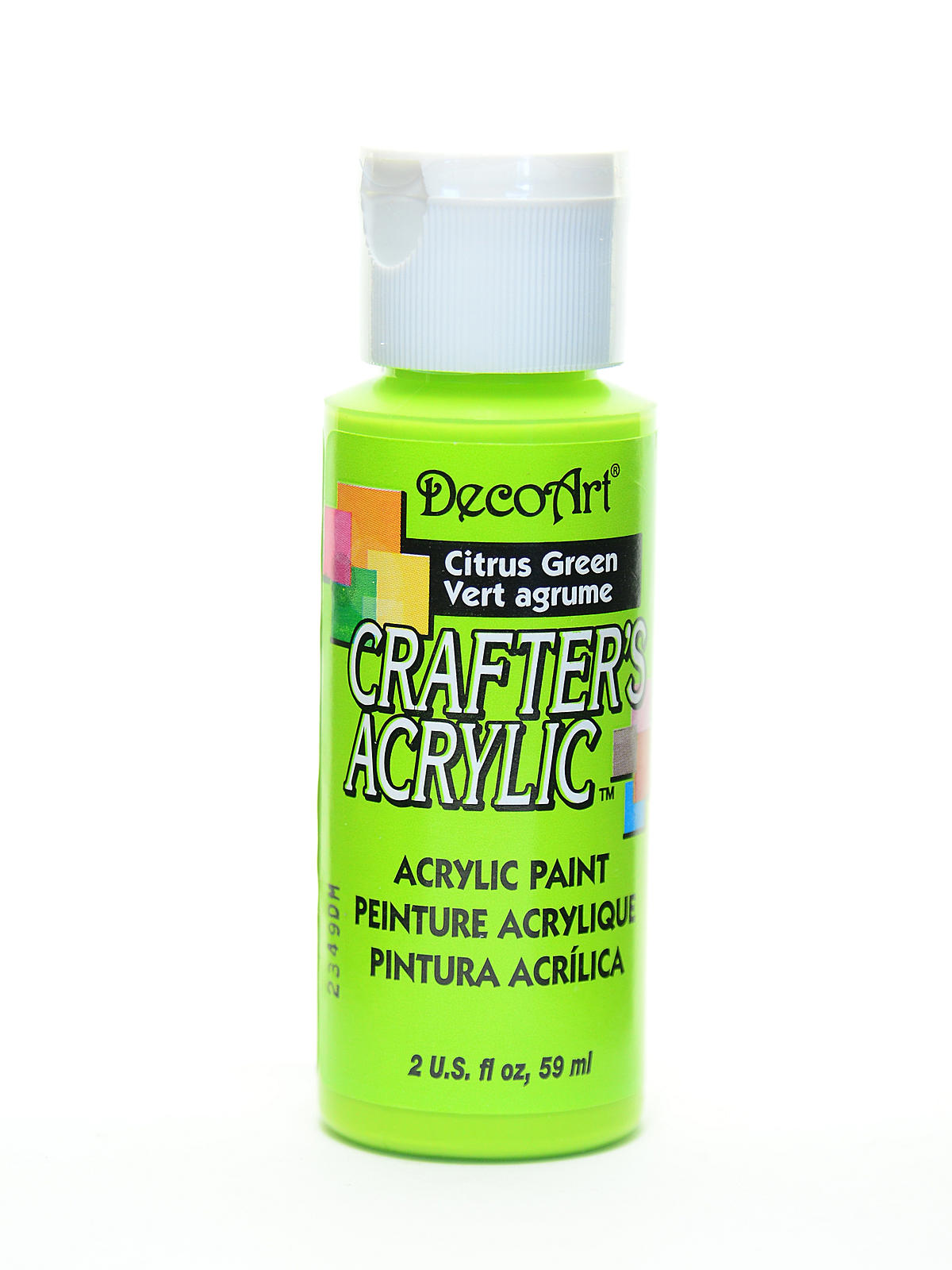 Crafters Acrylic 2 oz citrus green
