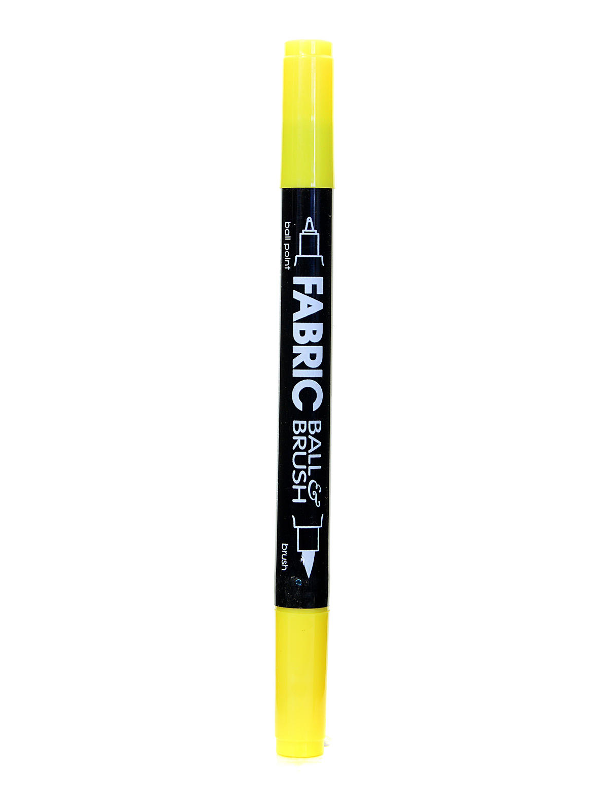 Fabric Ball & Brush Marker yellow