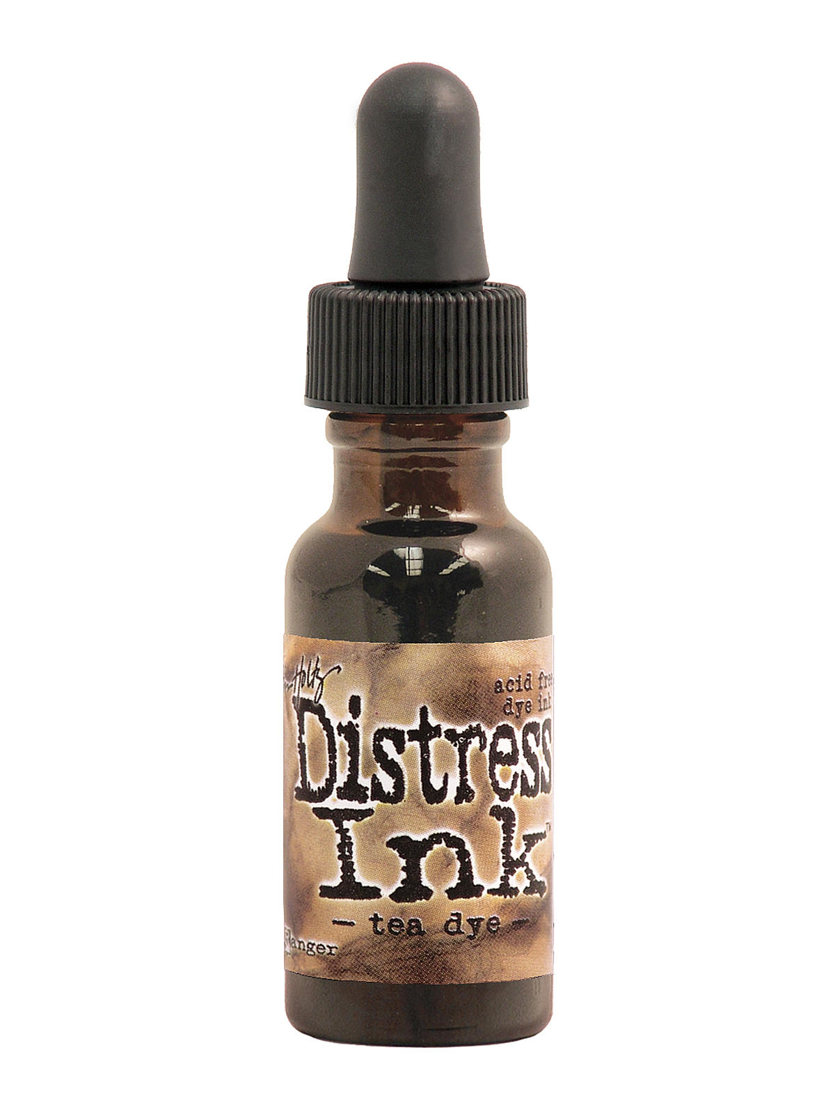 Tim Holtz Distress Ink tea dye 0.5 oz. reinker bottle