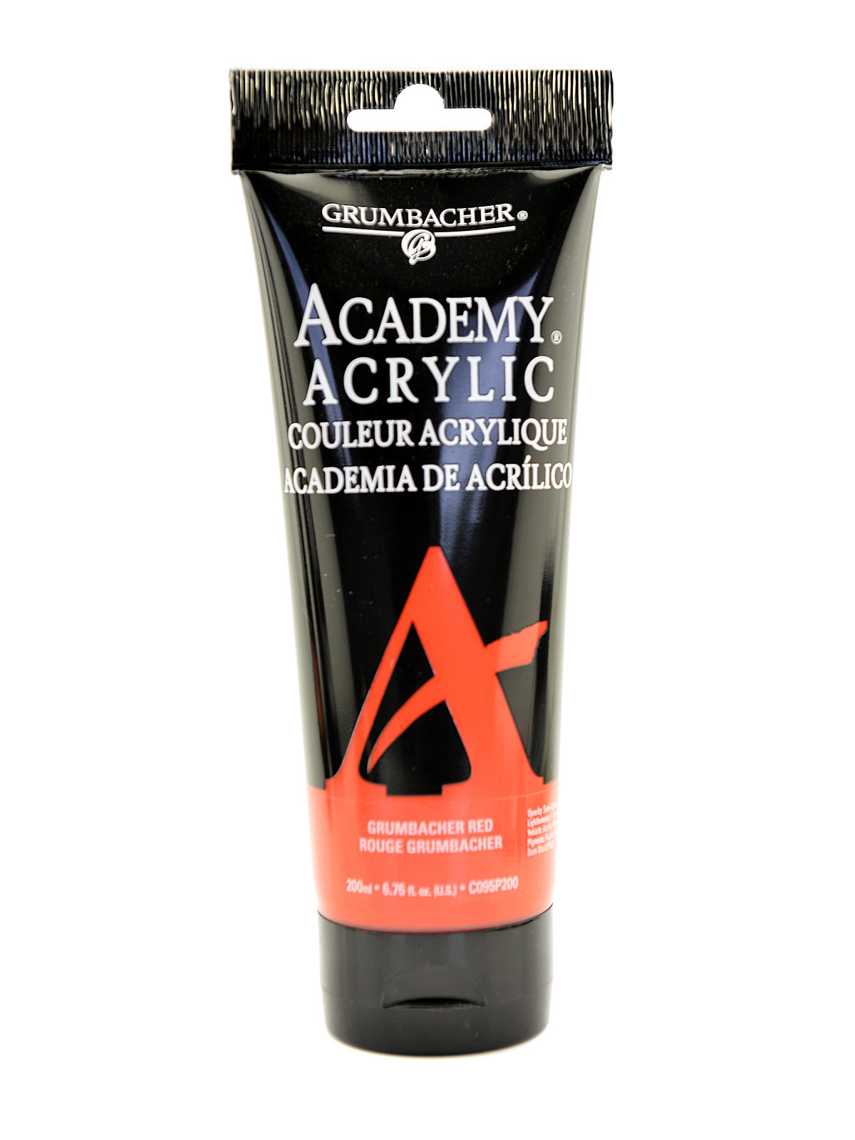 Academy Acrylic Colors Grumbacher red 6.8 oz. (200 ml)