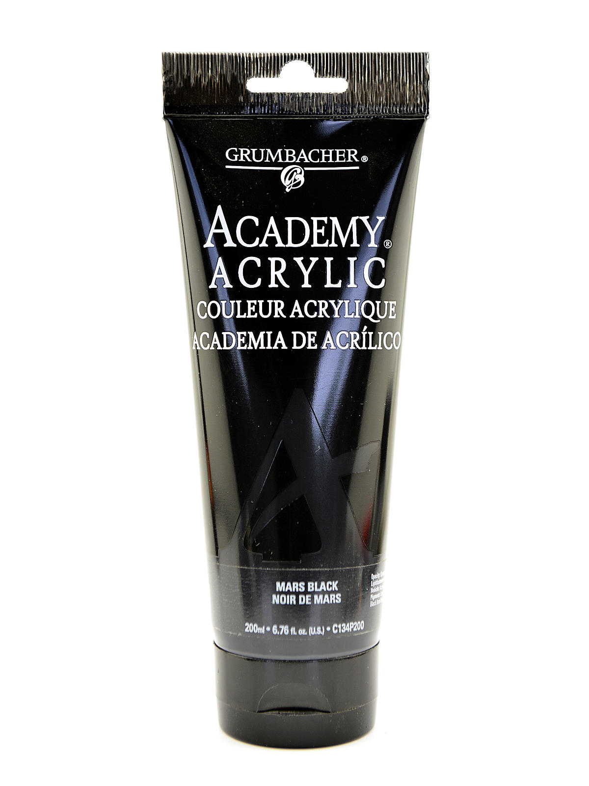Academy Acrylic Colors mars black 6.8 oz. (200 ml)