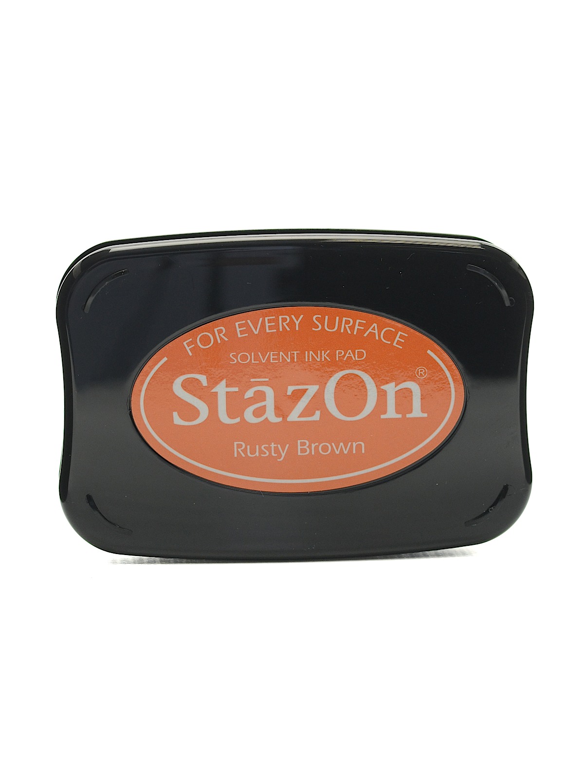 Stazon Solvent Ink Rusty Brown 3.75 In. X 2.625 In. Full-size Pad