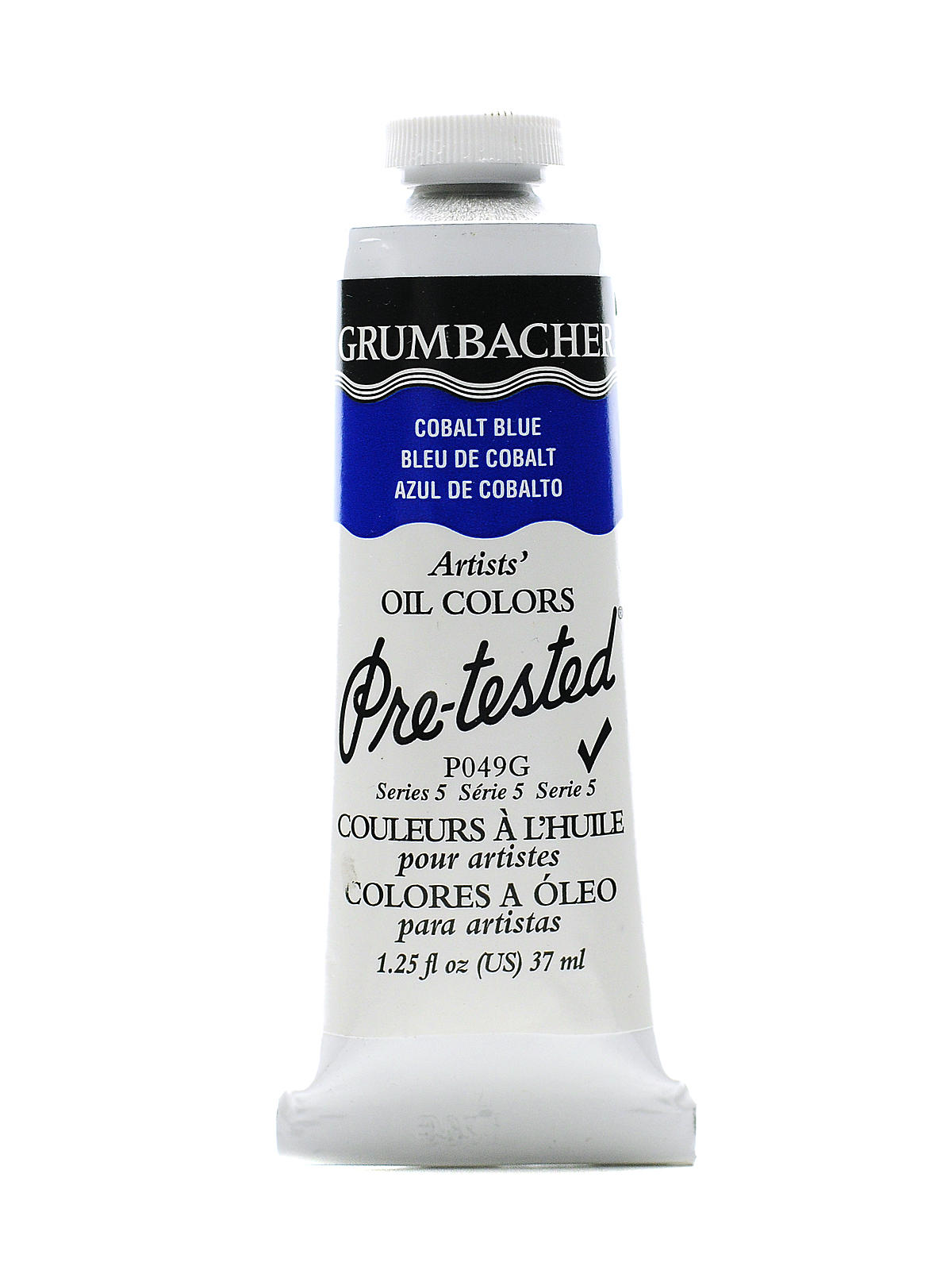 Pre-Tested Artists Oil Colors cobalt blue P049 1.25 oz.
