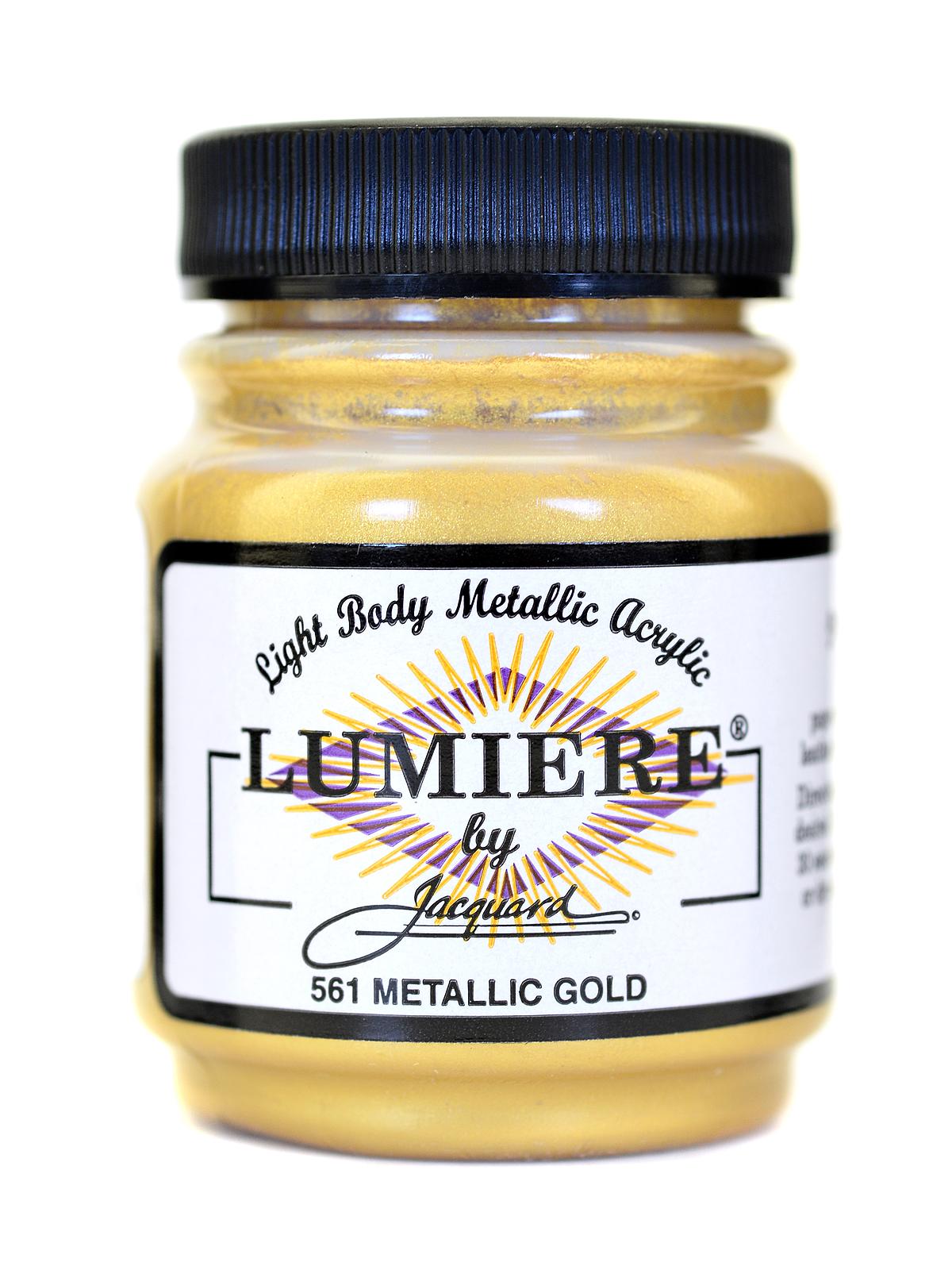 Lumiere Artist Acrylics metallic gold