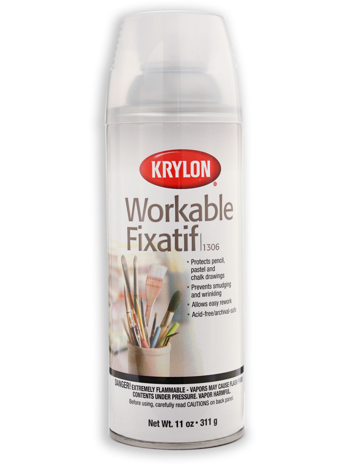 Spray Workable Fixatif 11 oz. can