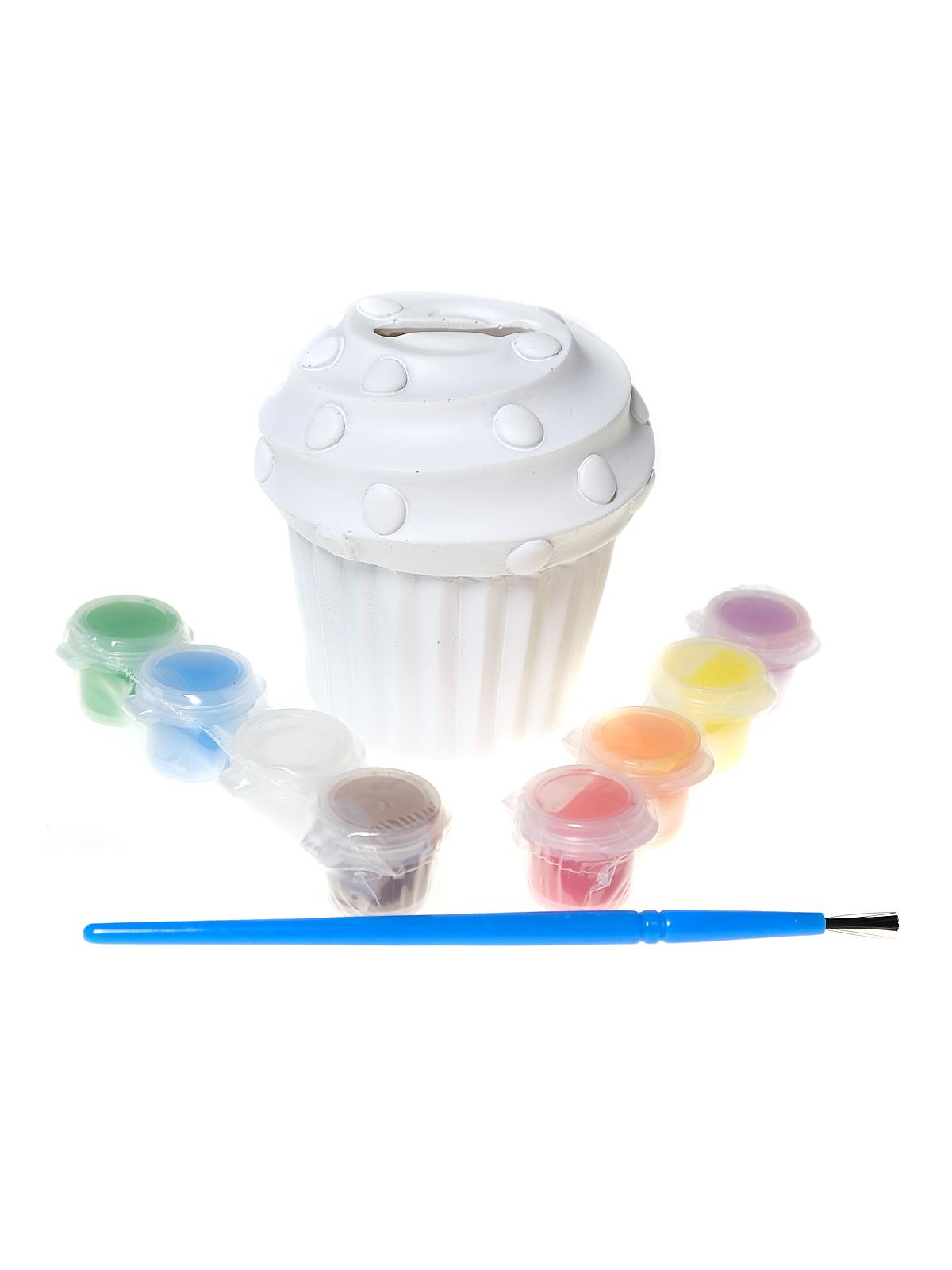 Decorate Your Own Kits Resin Cupcake Bank