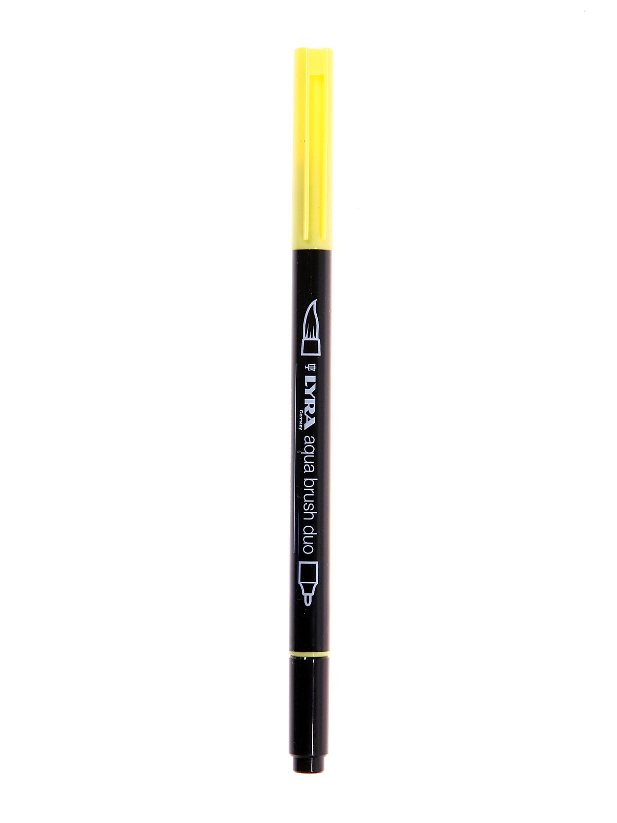 Aqua Brush Duo Markers light yellow