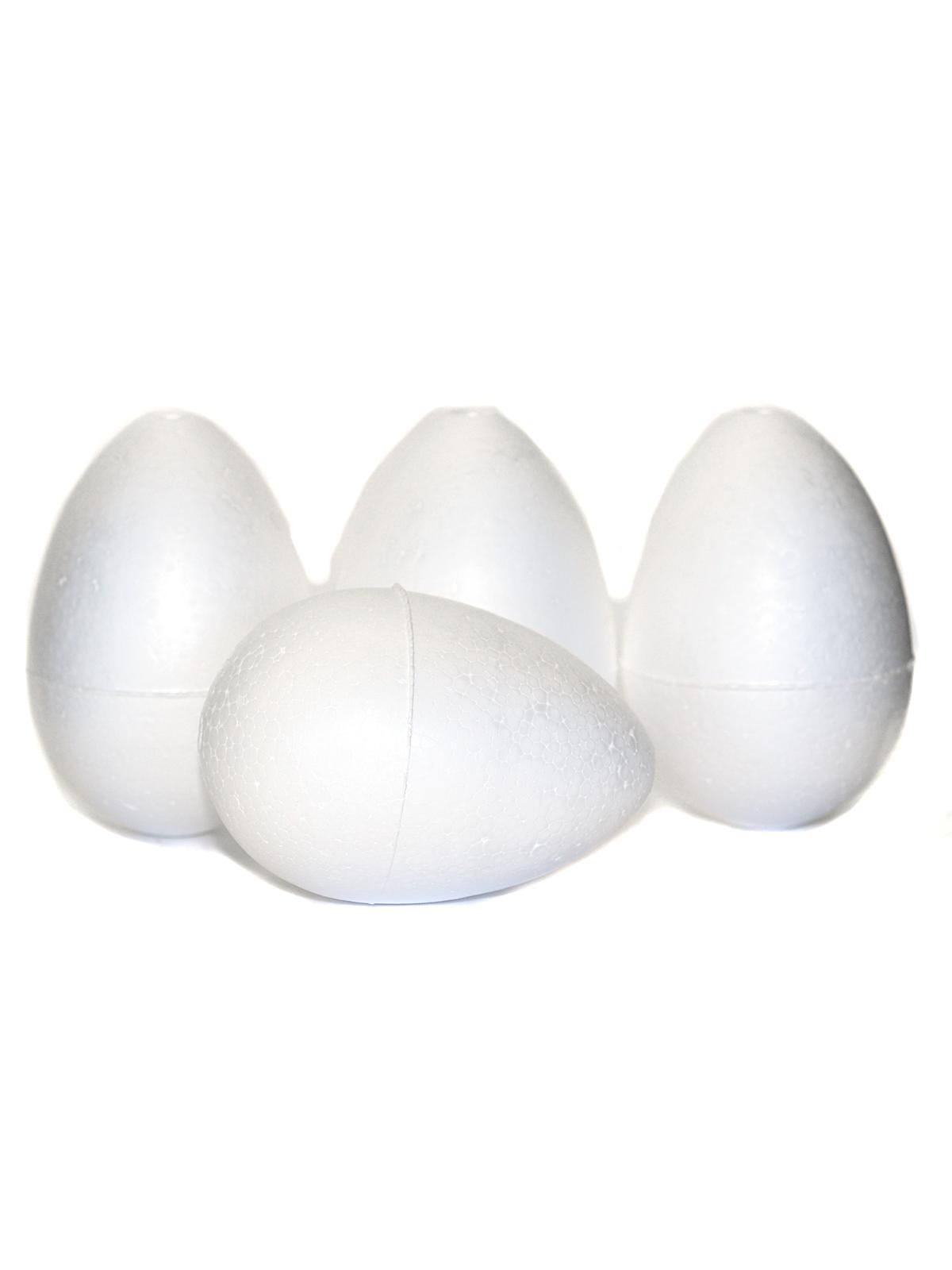 Craft Foam Shapes Egg 3 In. Pack Of 4