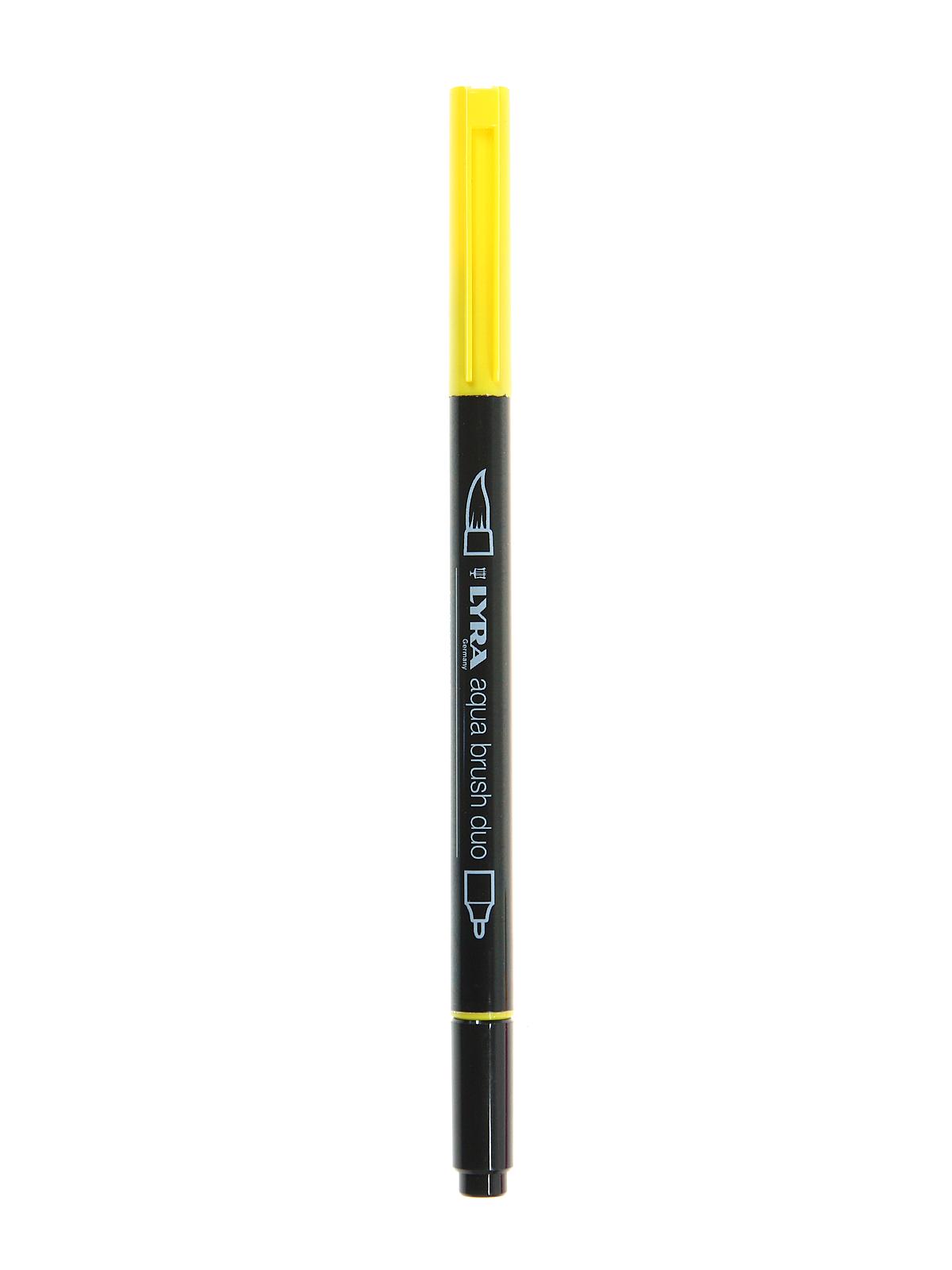 Aqua Brush Duo Markers Lemon Yellow